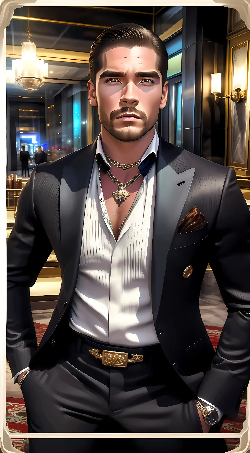 ai character: Robby background