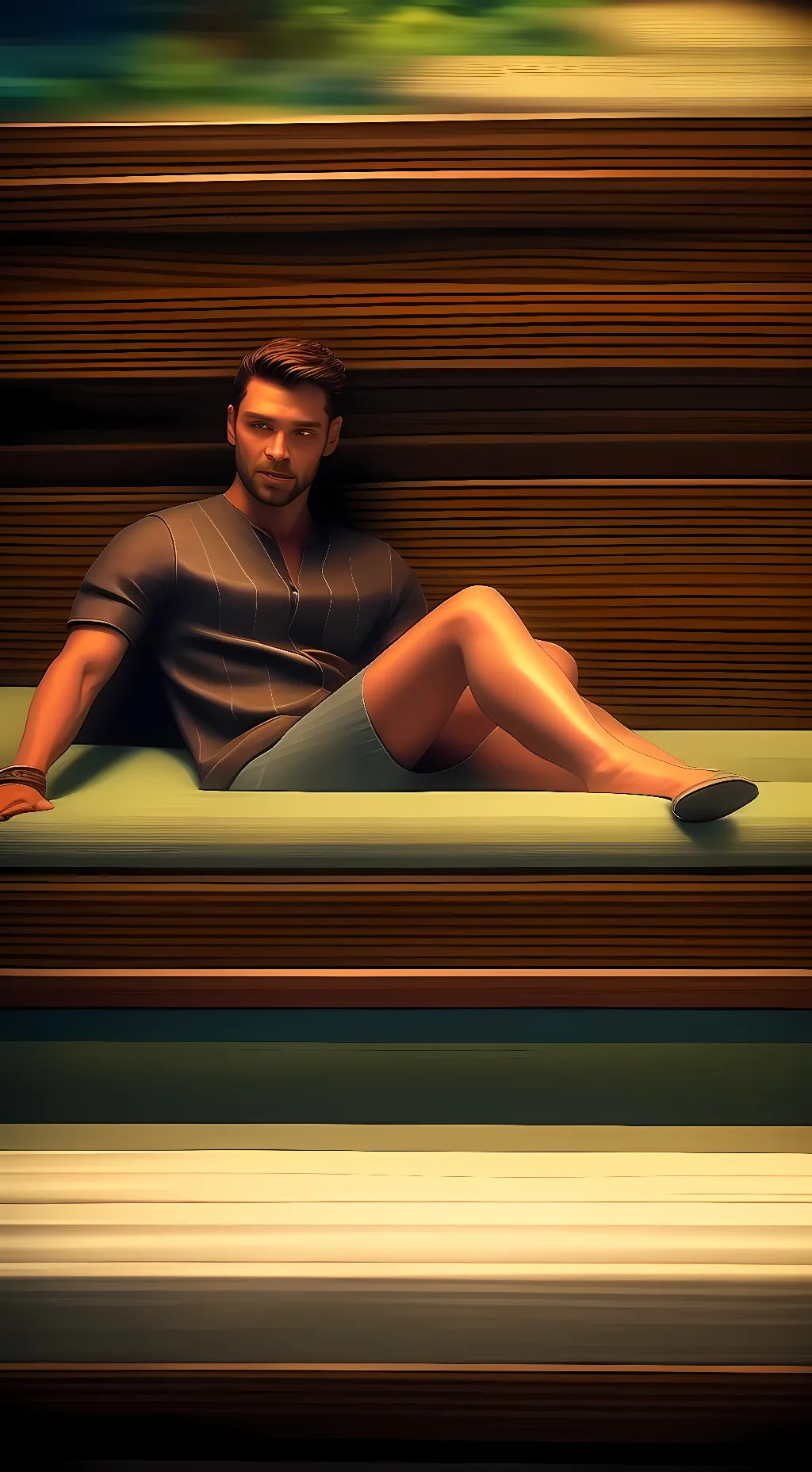 ai character: Rob-StairFxckPubli background