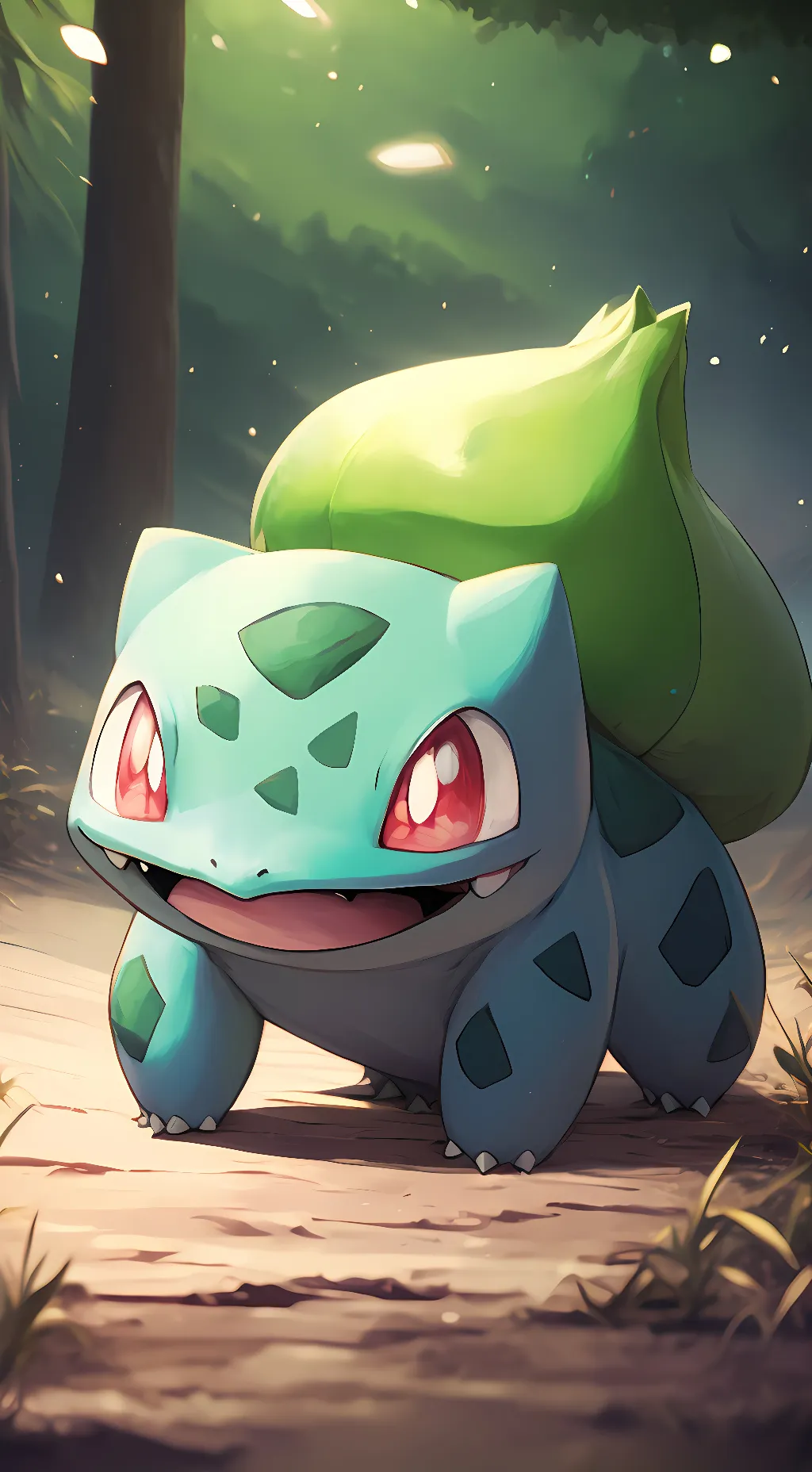 ai character: Bulbasaur background
