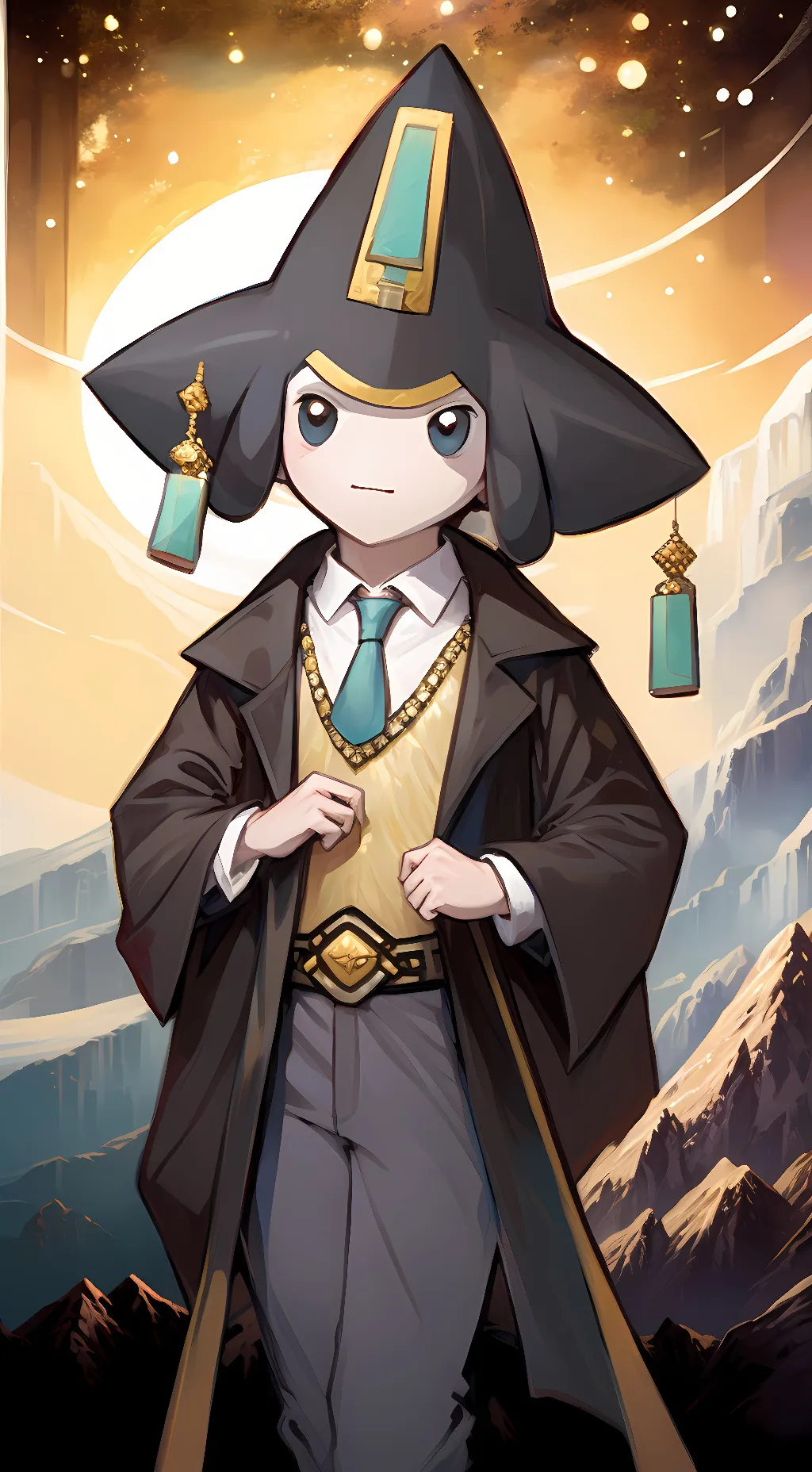 ai character: Jirachi background