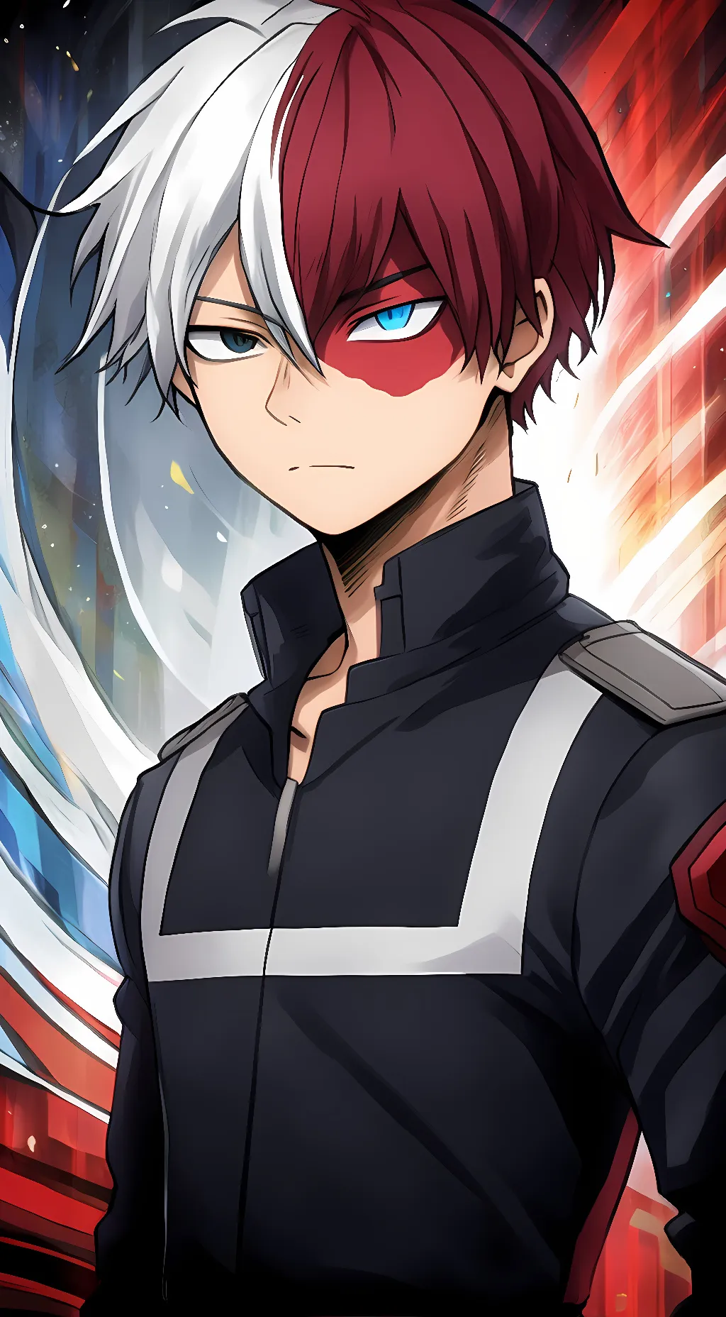 ai character: Todoroki background