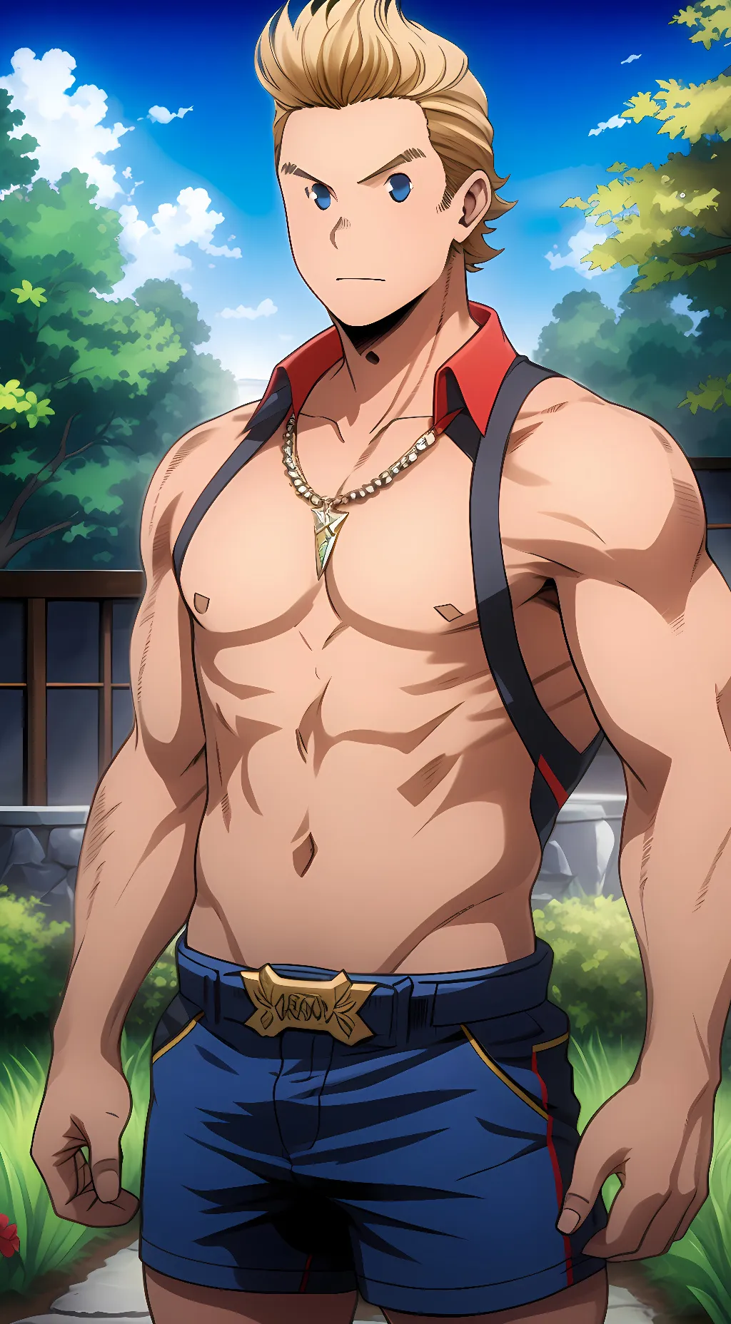 ai character: Mɪʀɪᴏ ᴛᴏɢᴀᴛᴀ𓇽ᴅᴏʀᴍs background