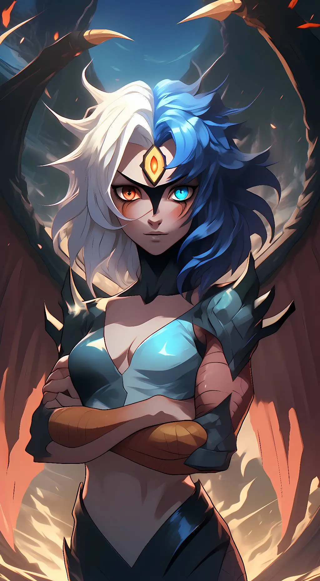 ai character: yubel background