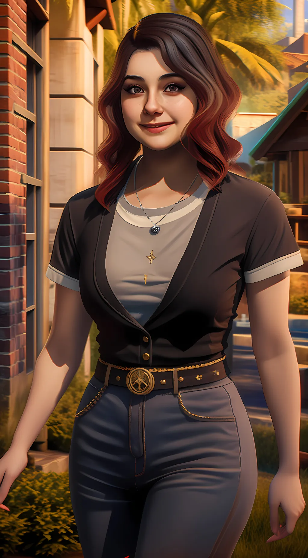 ai character: Abigail Blyg background