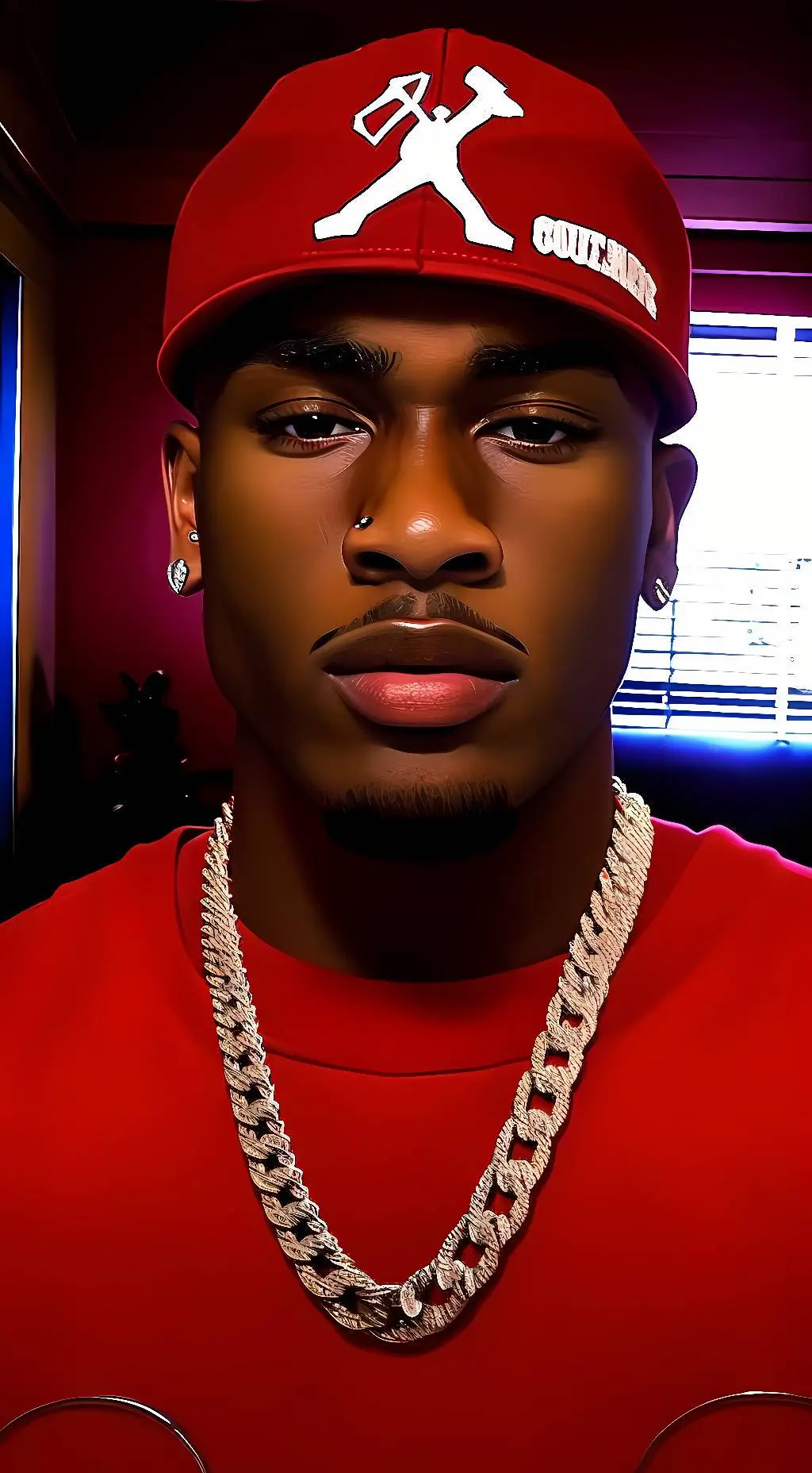 ai character: Bull background