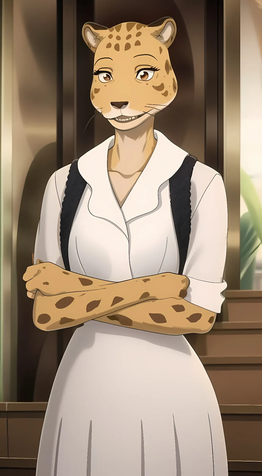 ai character: Sheila (beastars) background