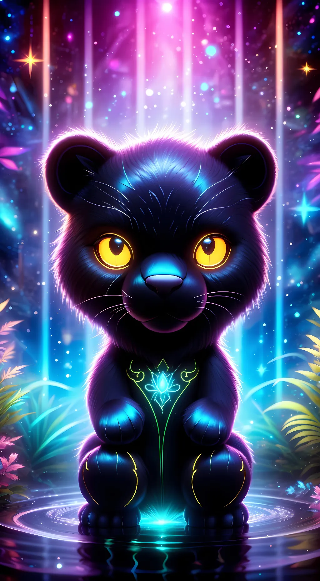 ai character: Panthera background