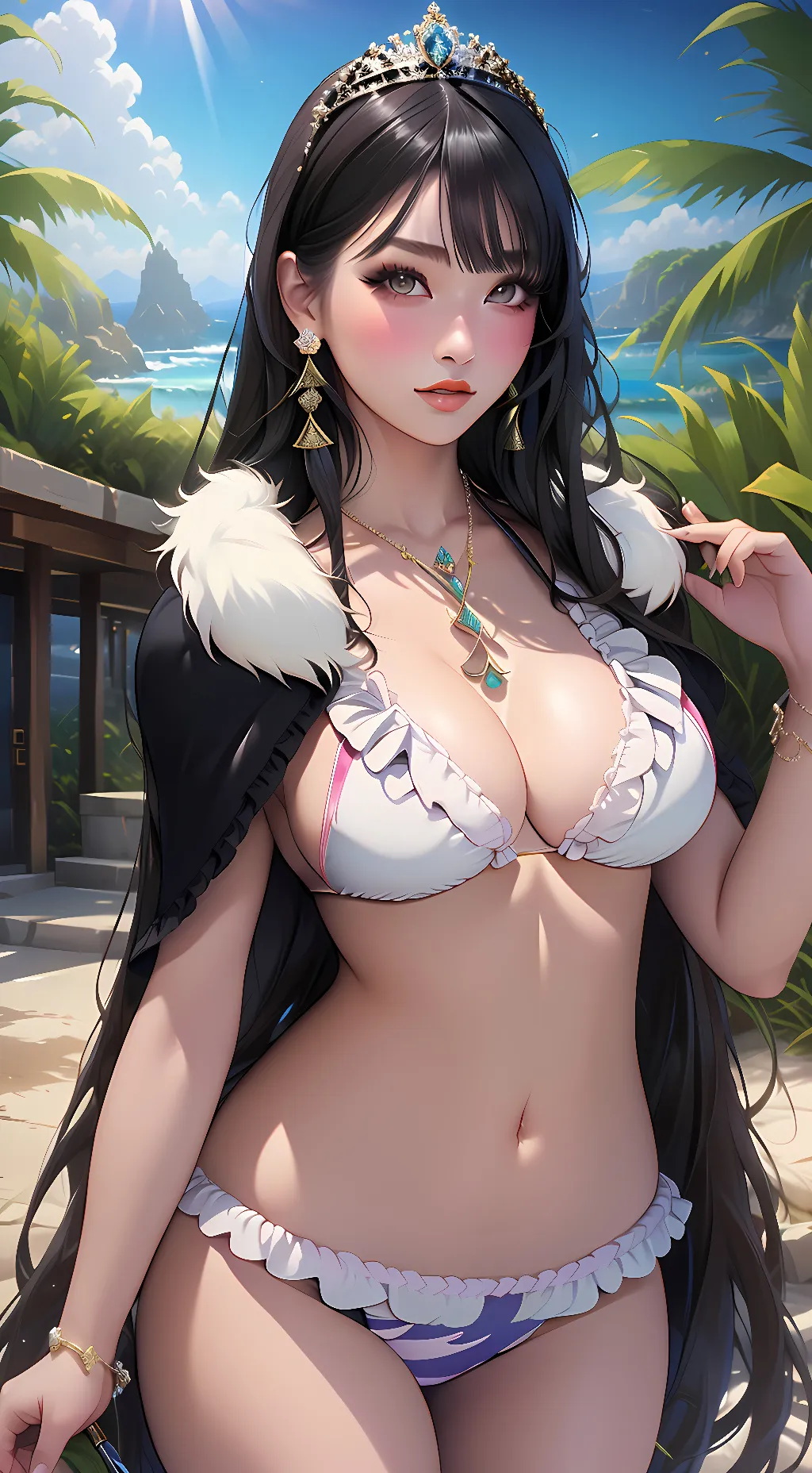 ai character: Princess Azumi background