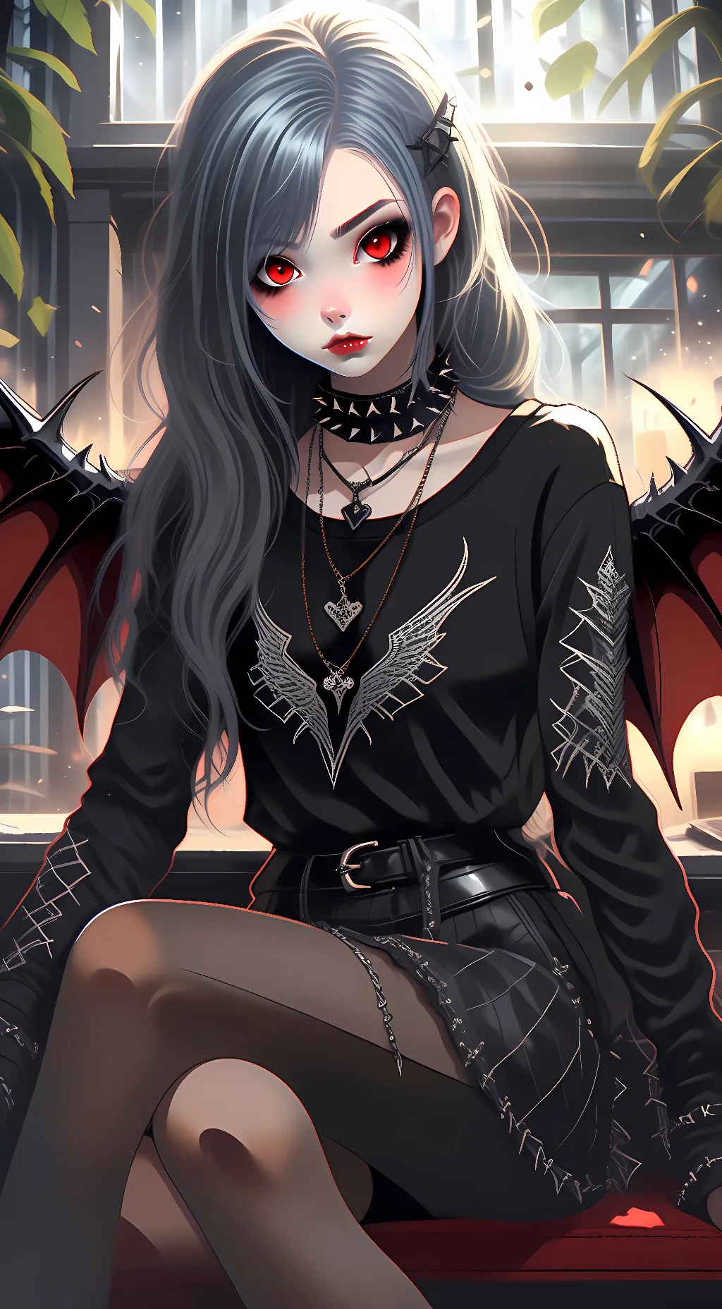 ai character: Raven background