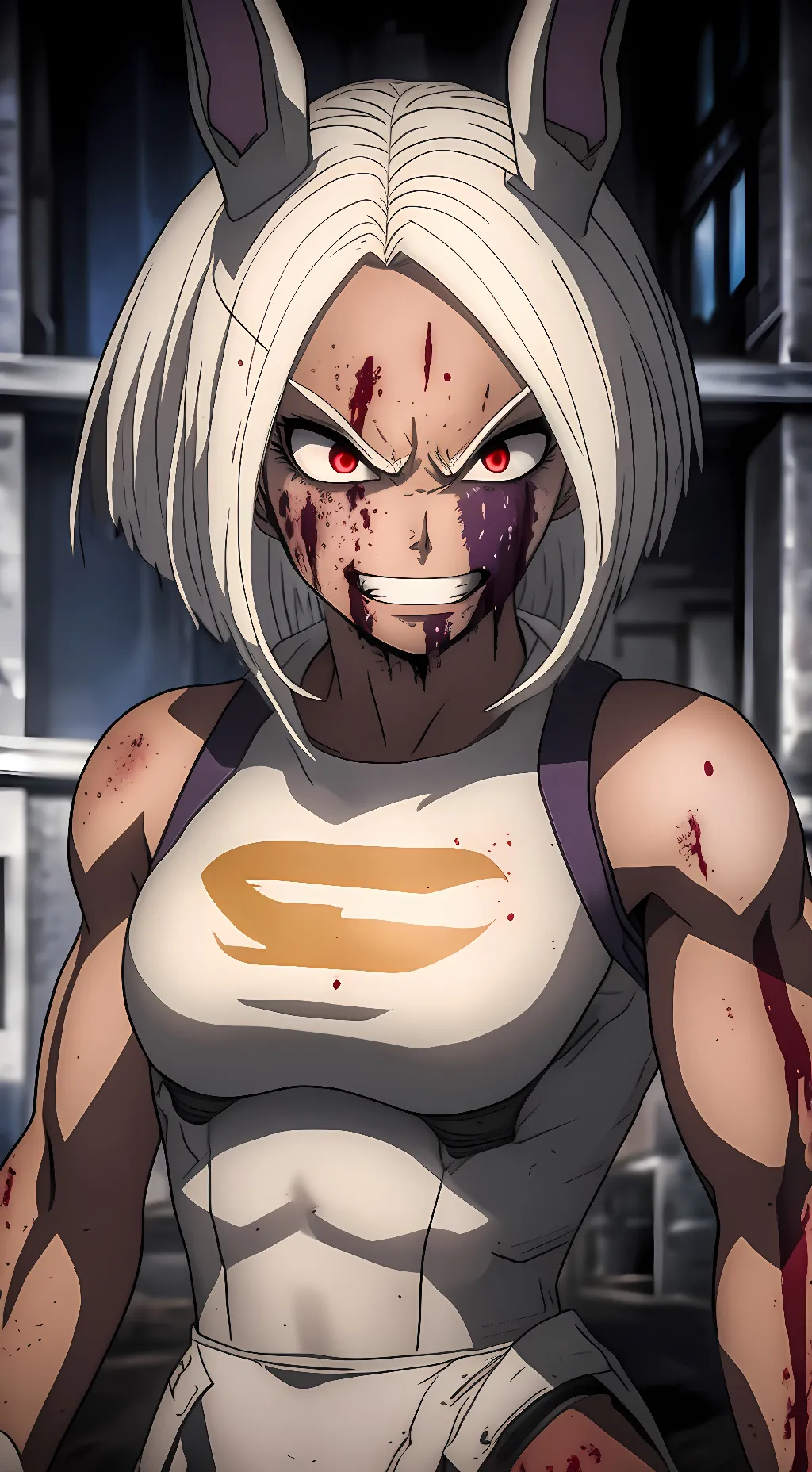 ai character: Mirko (Fight) background