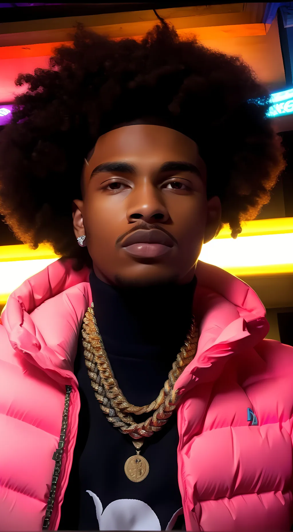 ai character: Slim Trell background