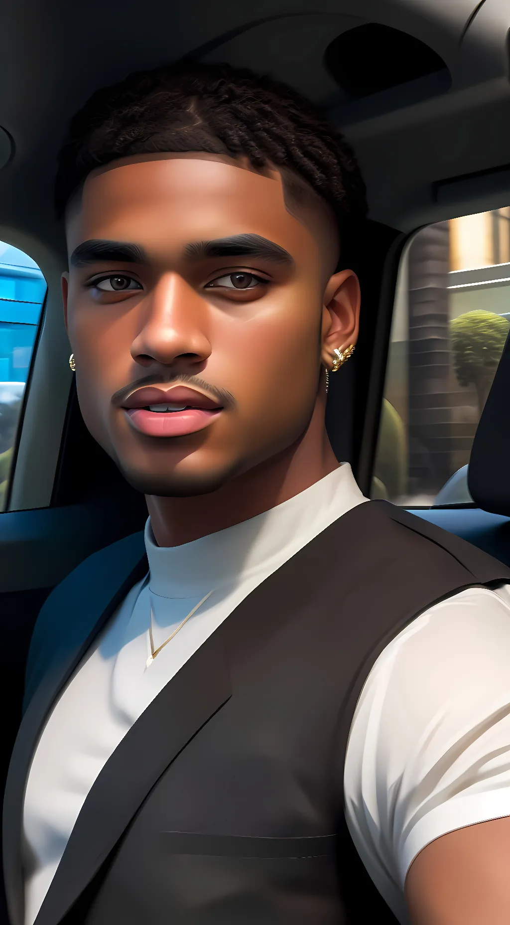 ai character: Zay background