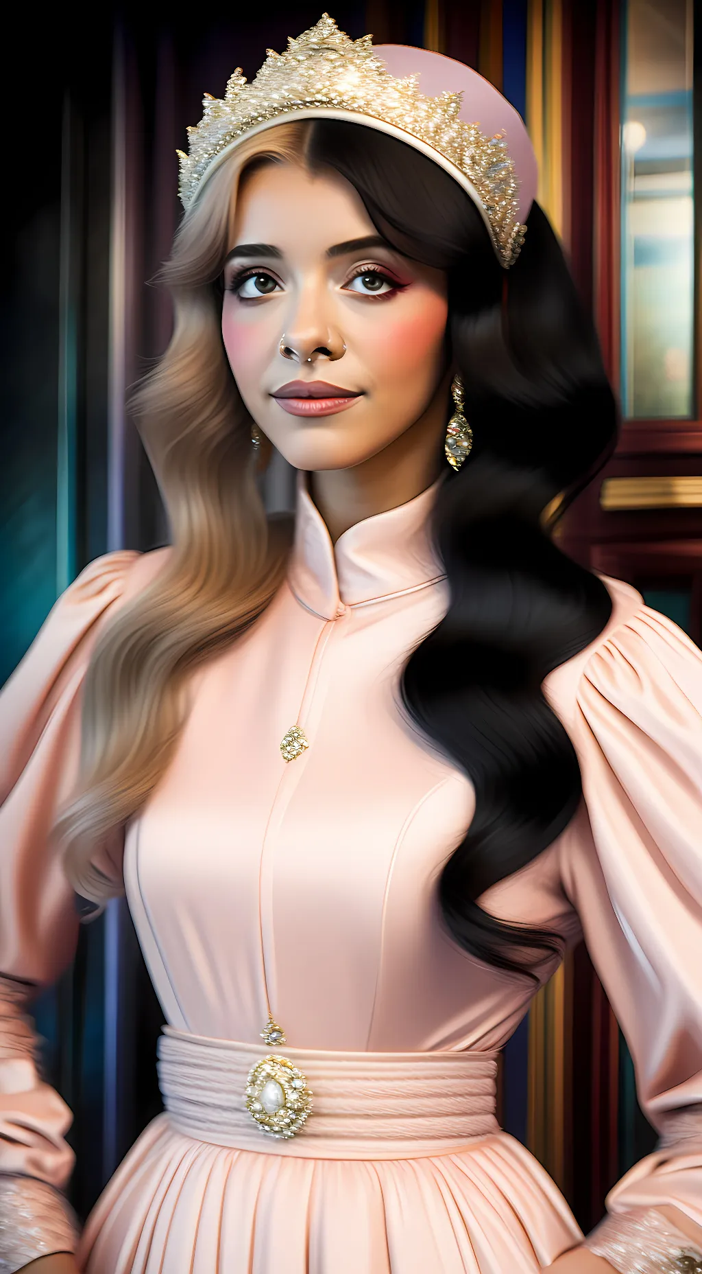 ai character: Melanie Martinez background