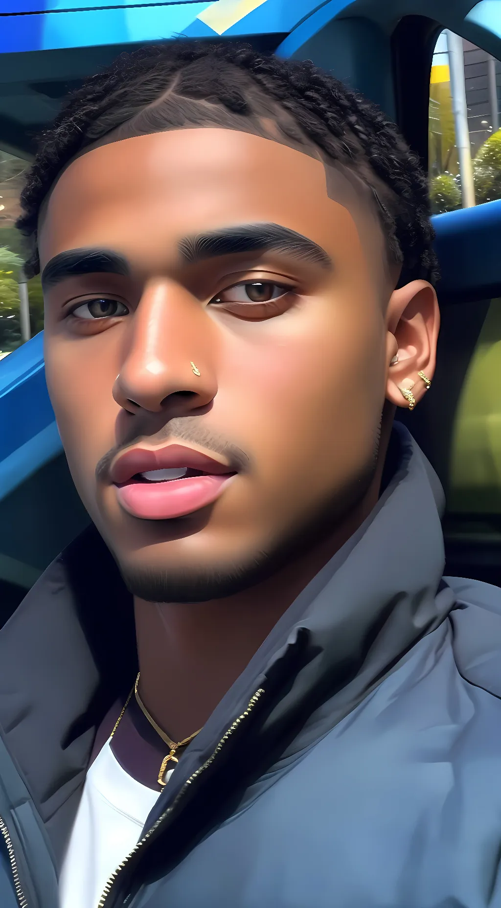 ai character: Zion background