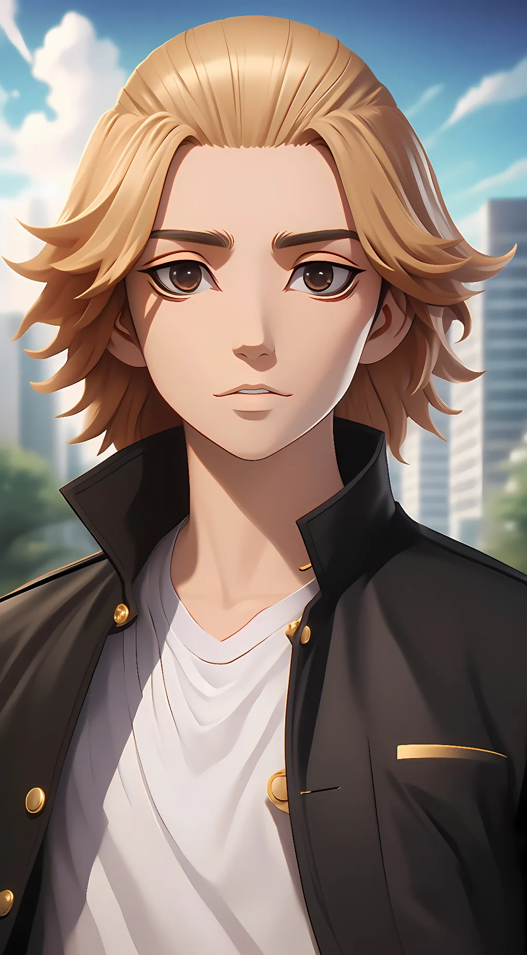 ai character: manjiro sano background