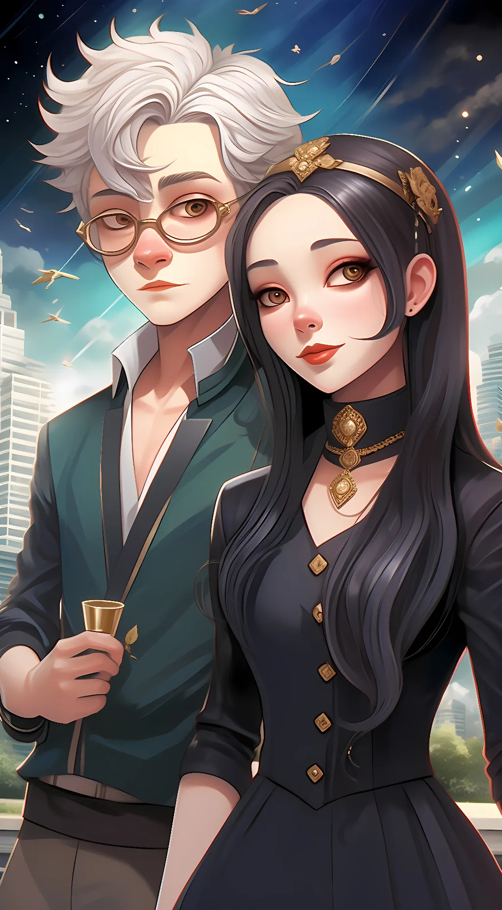 ai character: SaneKana background