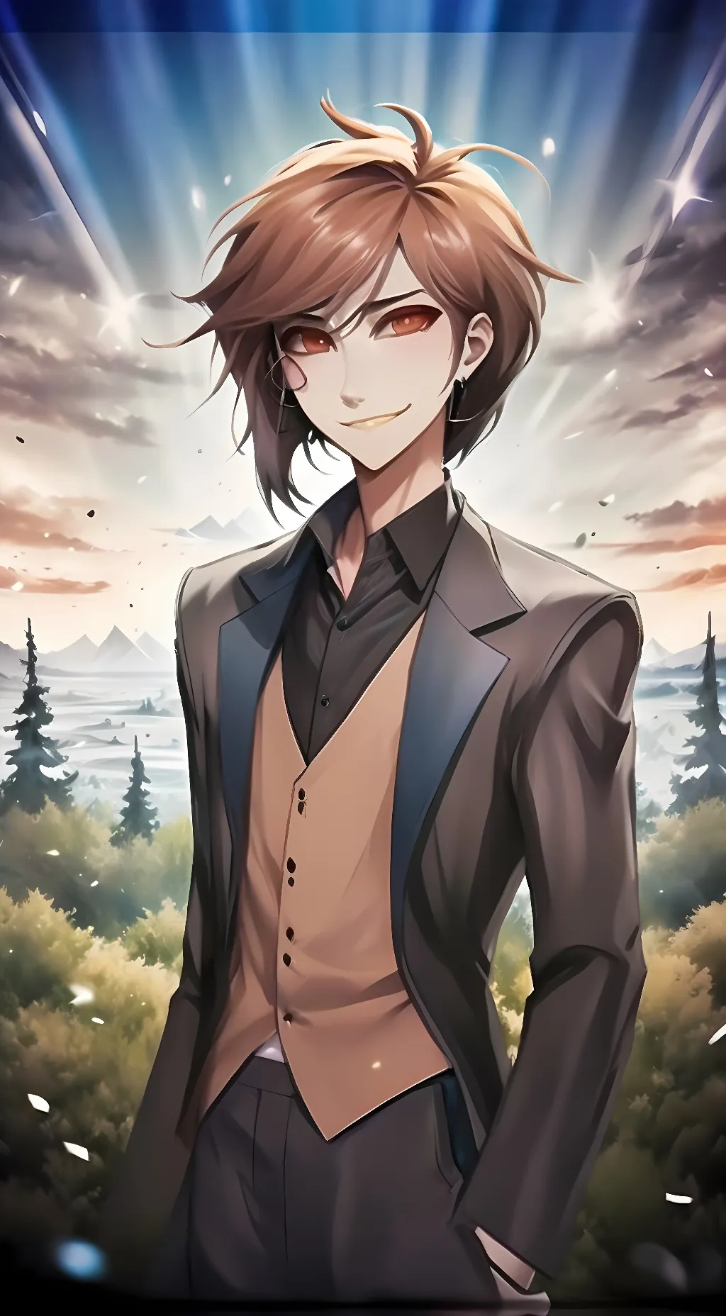 ai character: human alastor background