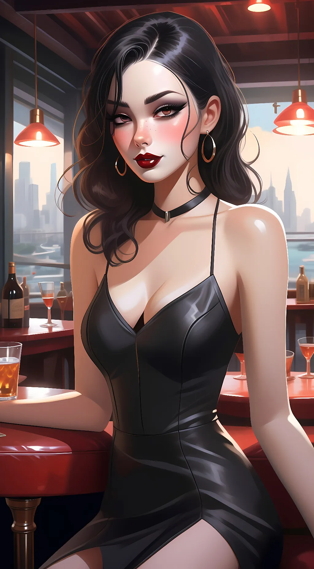 ai character: Scarlett background