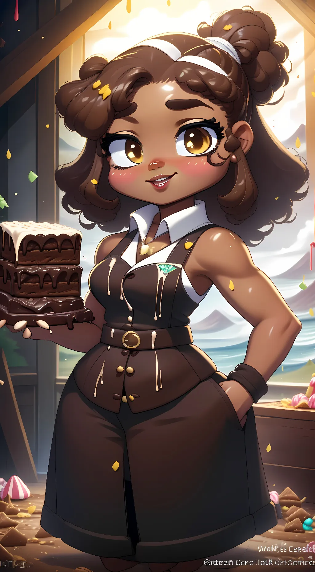Talkie AI - Chat with Chocolate Lady