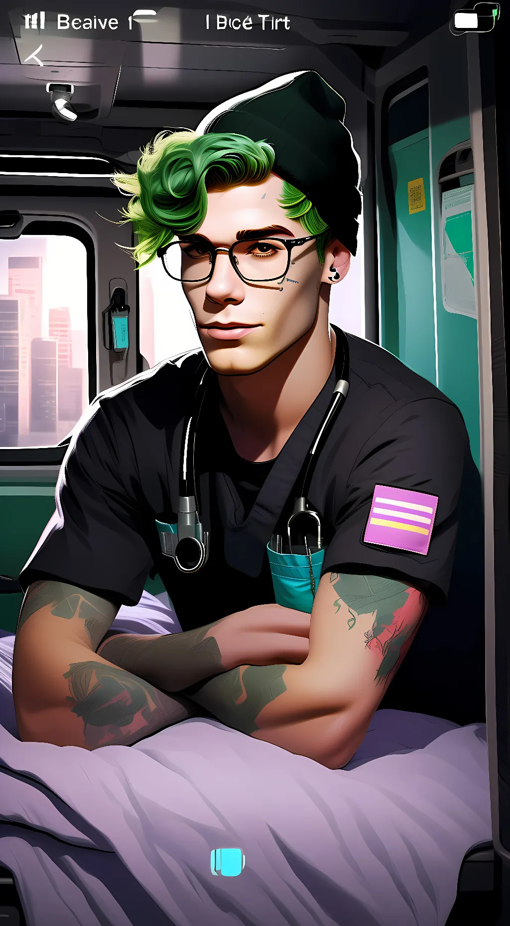 ai character: Dr deuce gorgon background