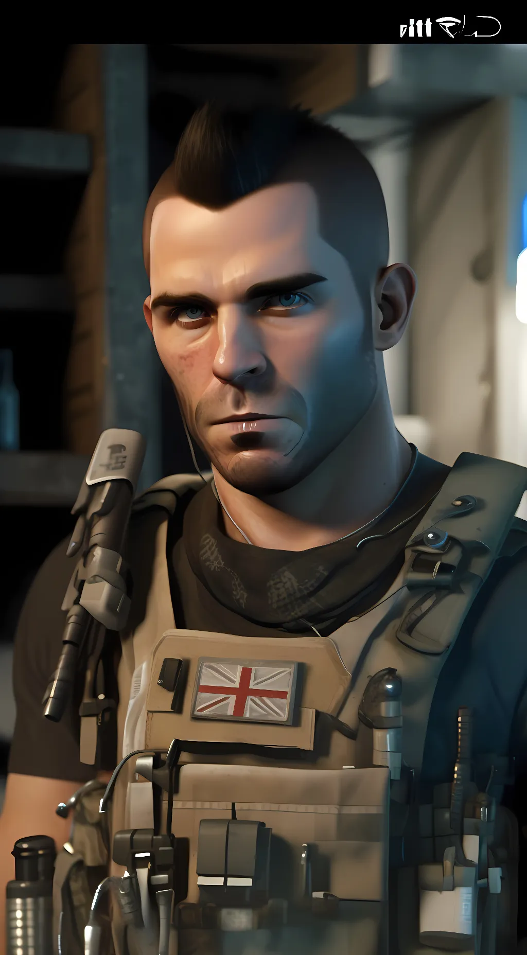 ai character: Soap background