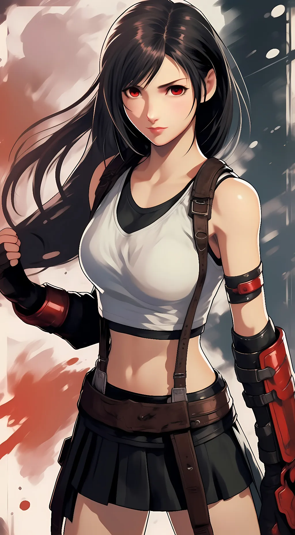 ai character: Tifa Lockhart  background