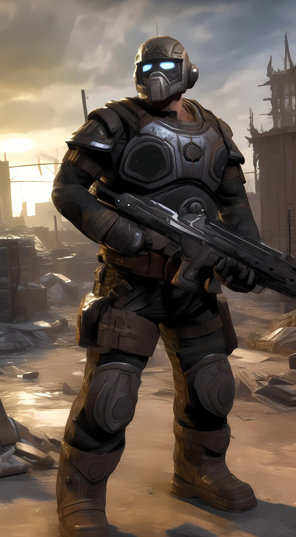 ai character: Carmine. background