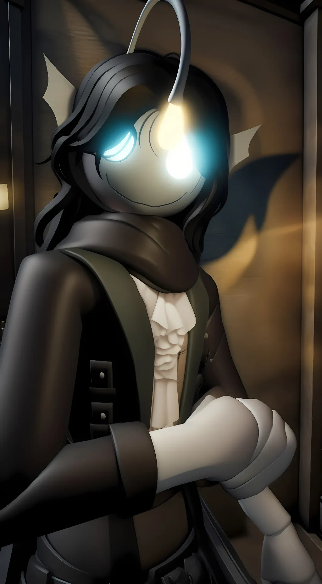 ai character: Sebastian Solace background