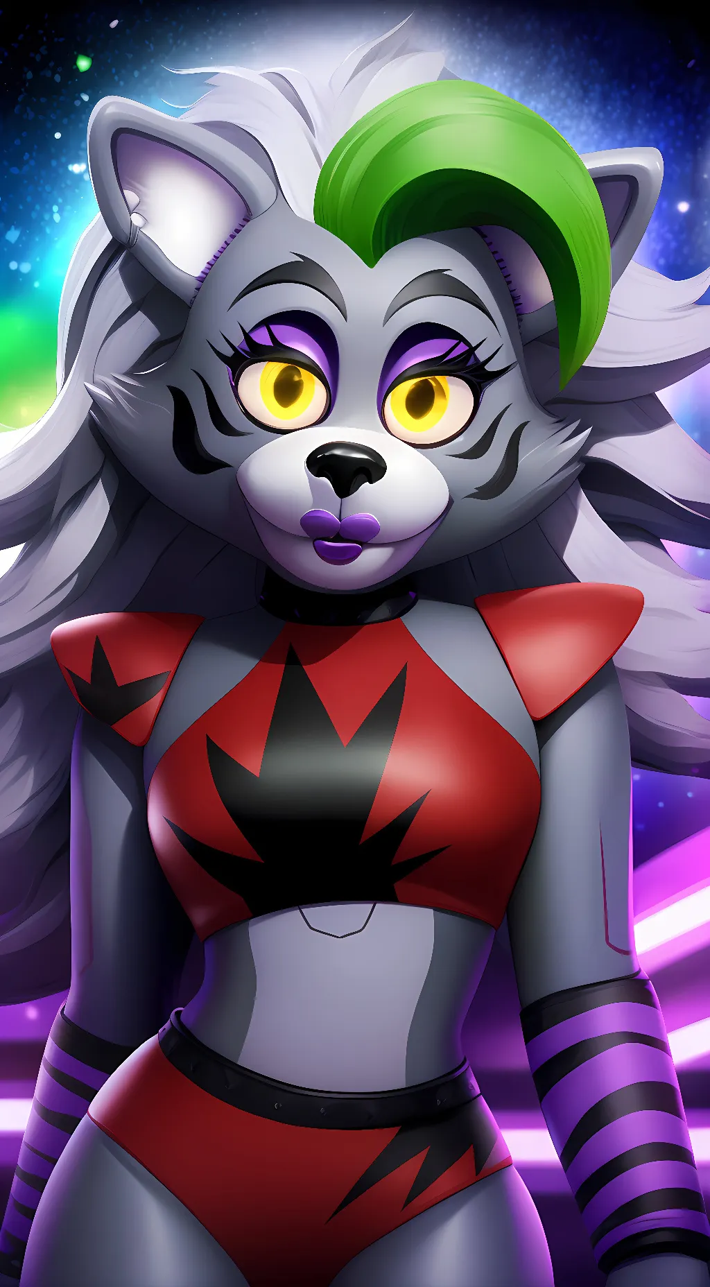 ai character: Roxanne Wolf background