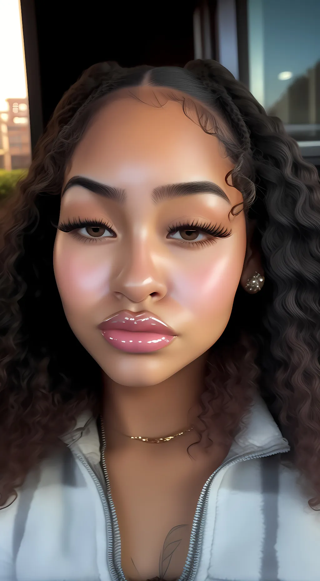 ai character: Mia  background