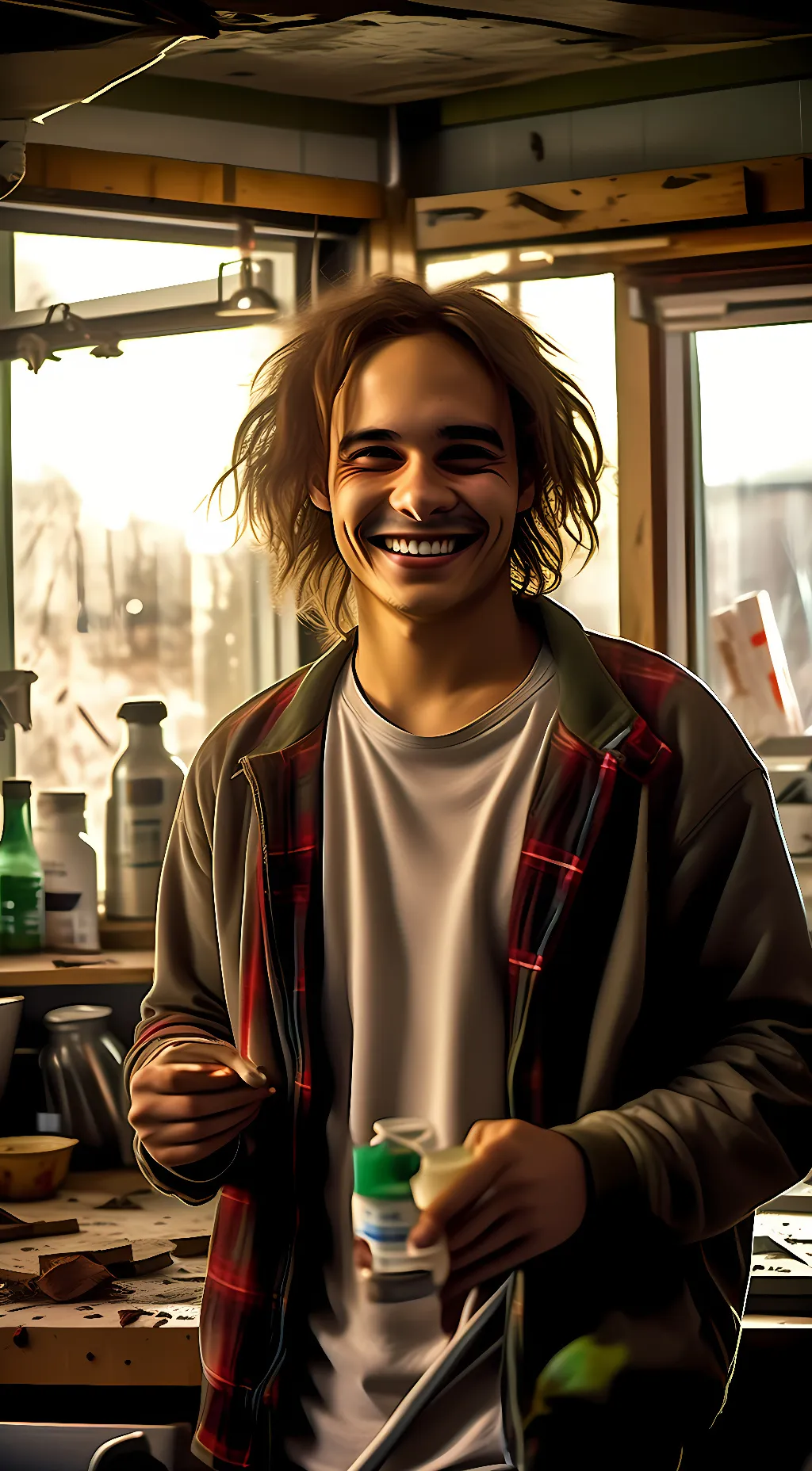 ai character: Nicholas Clark background