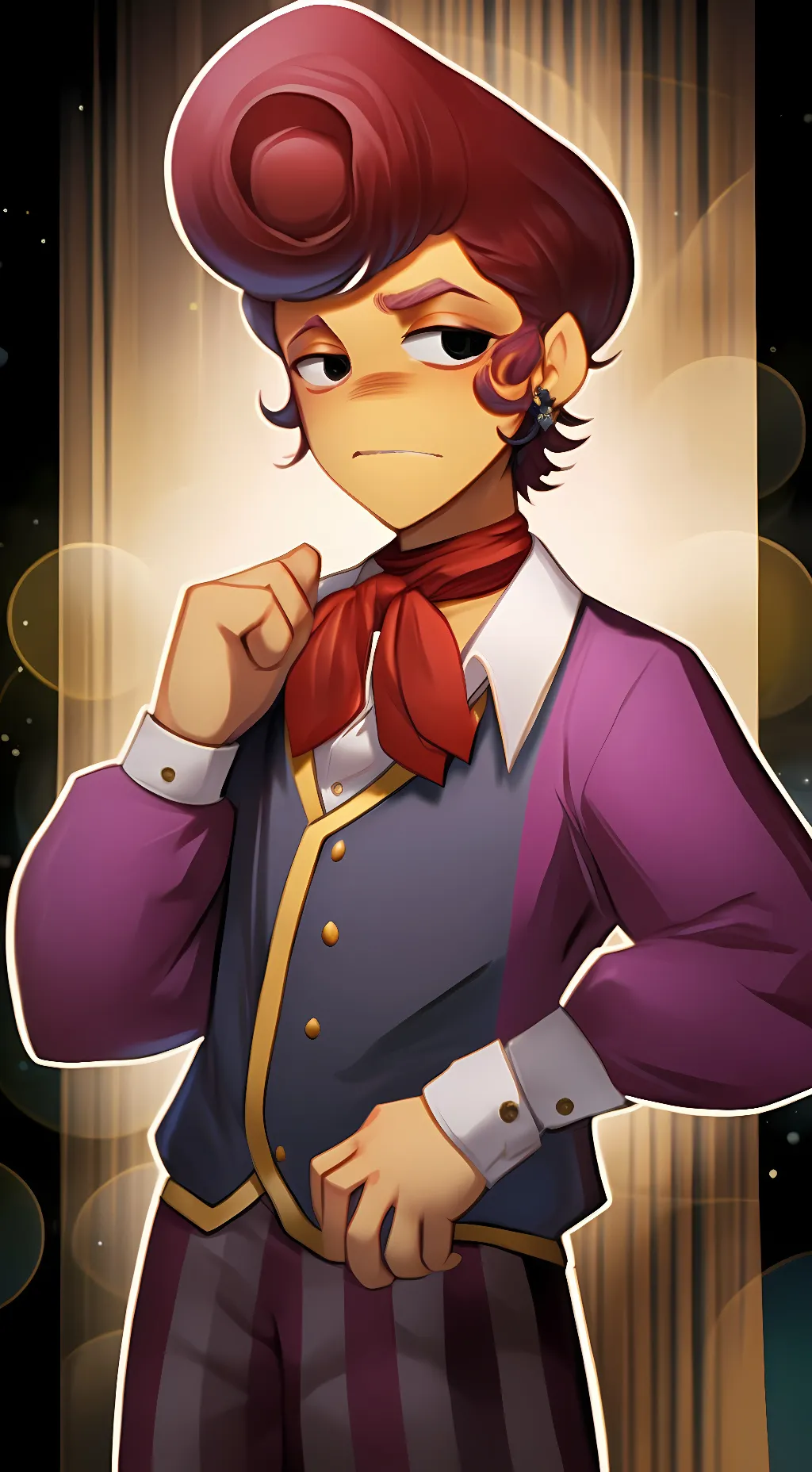 ai character: Opposite Wally background