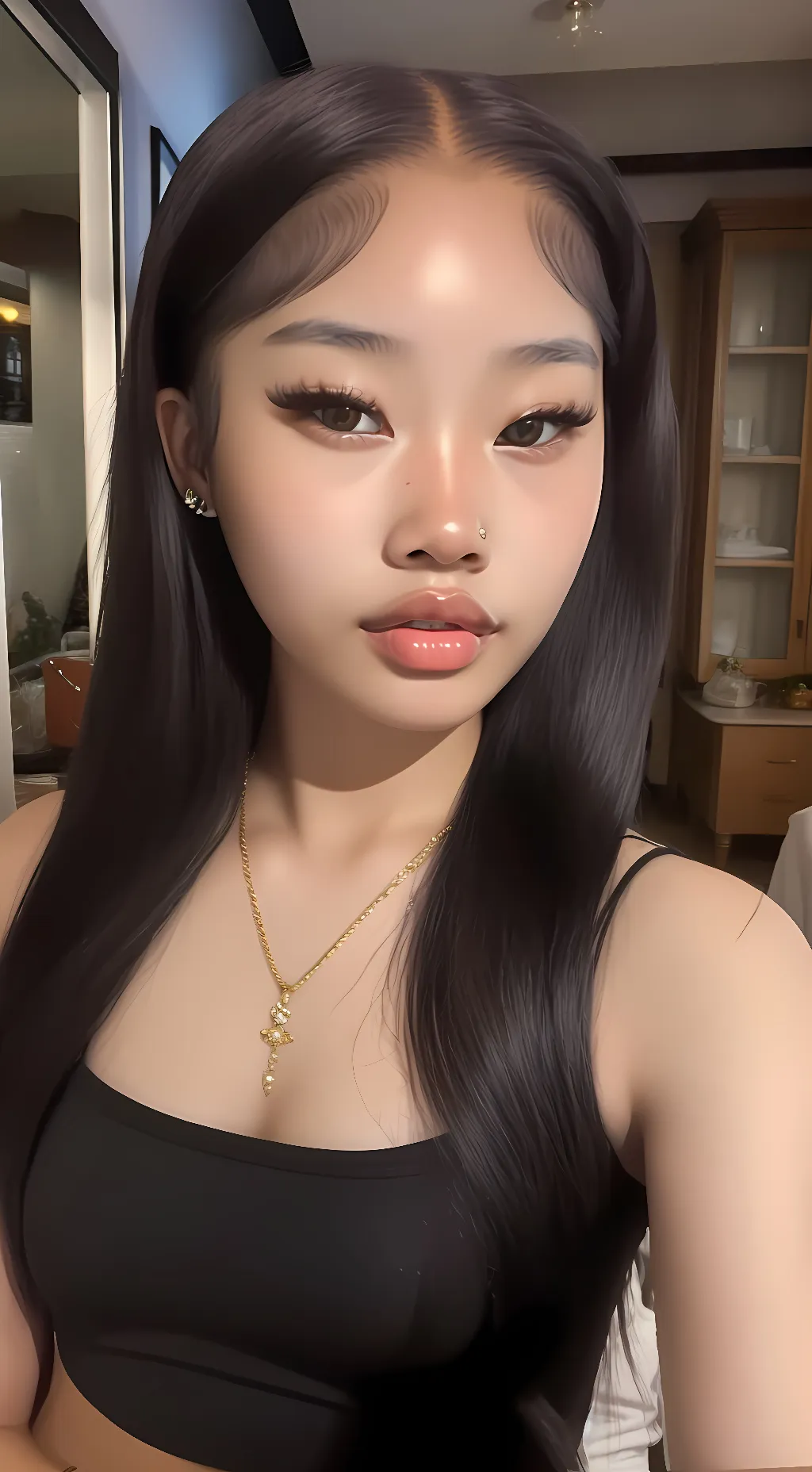 ai character: Koii💐 background