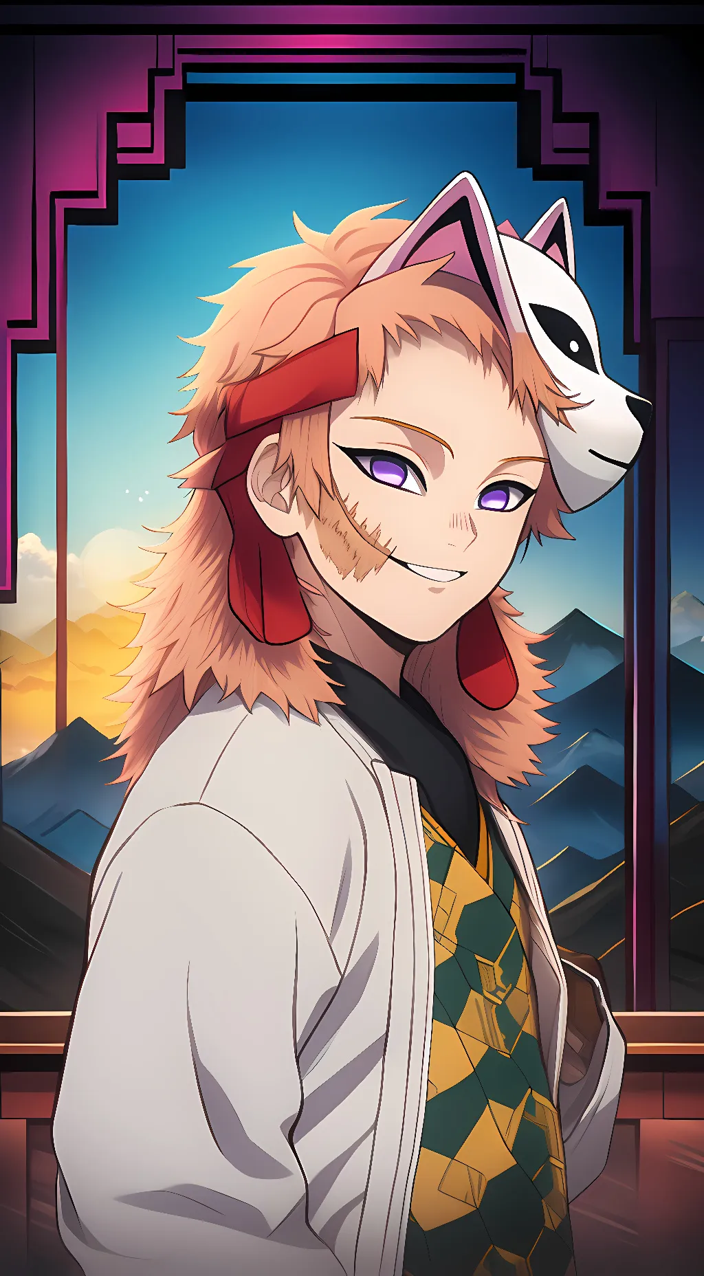 ai character: •-Sabito-• background