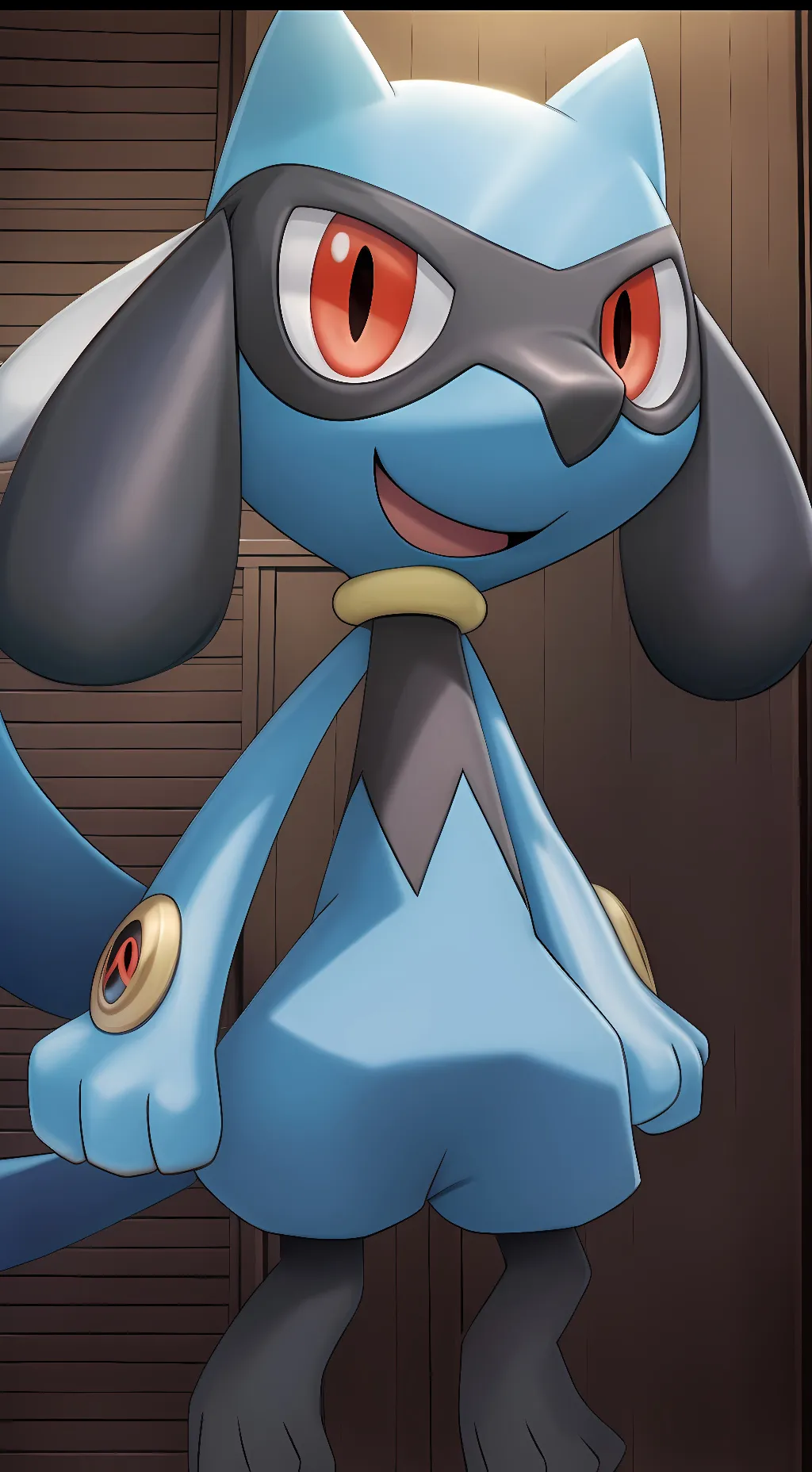 ai character: Riolu background
