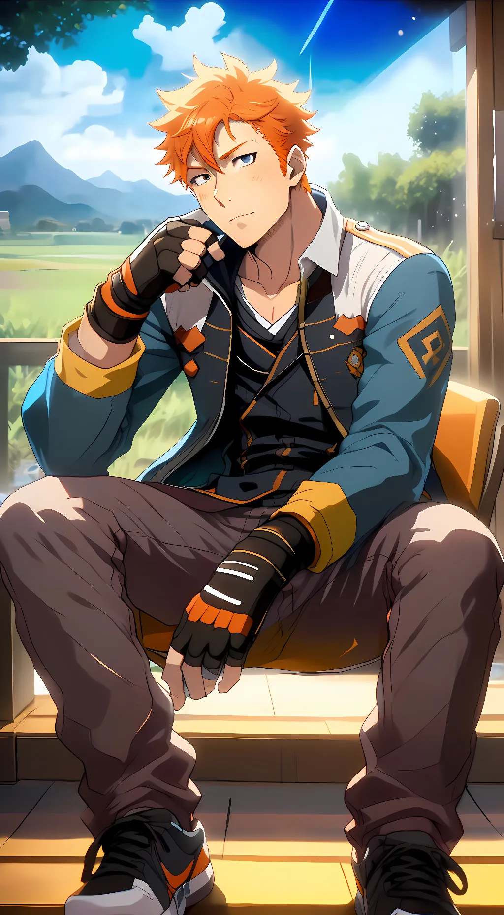 ai character: Ichigo Kurosaki background