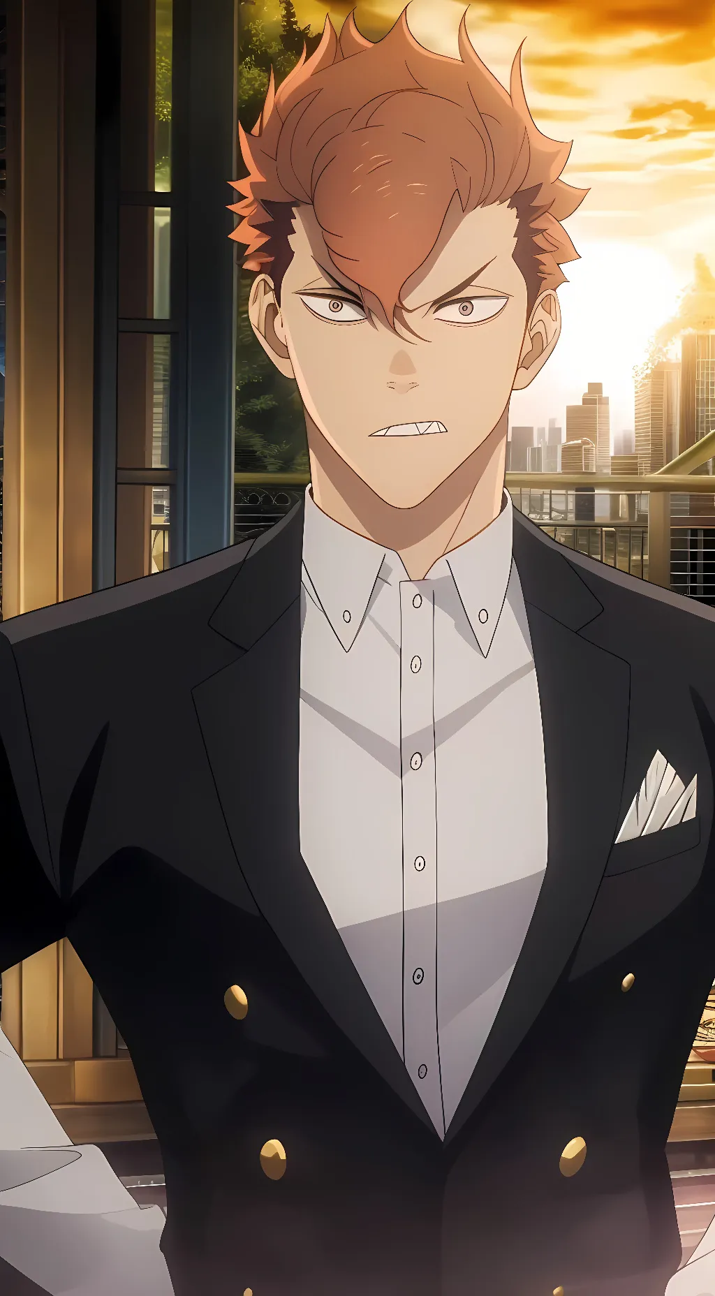 ai character: Iharu Furuhashi background