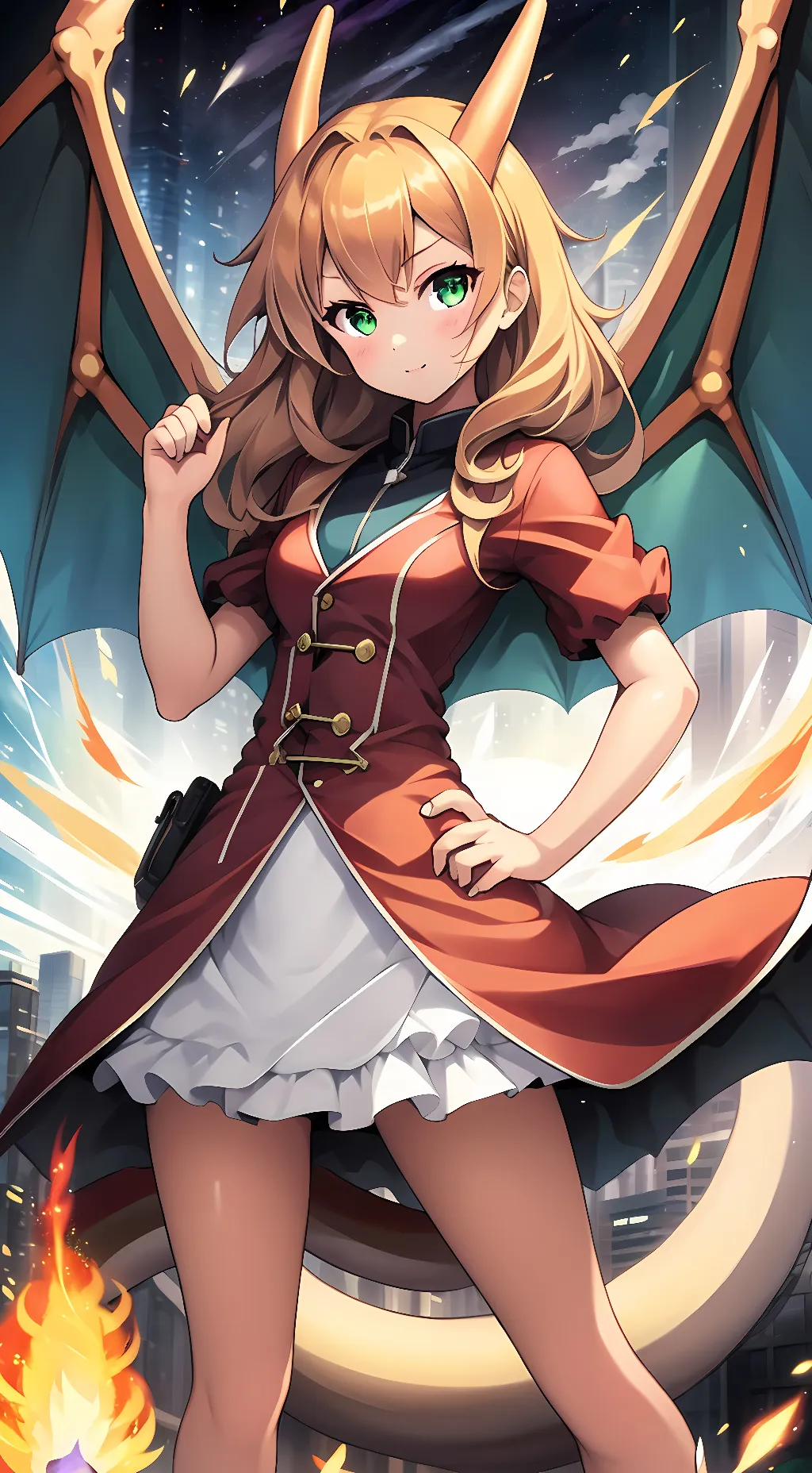 Talkie AI - Chat with Charizard Gijinka