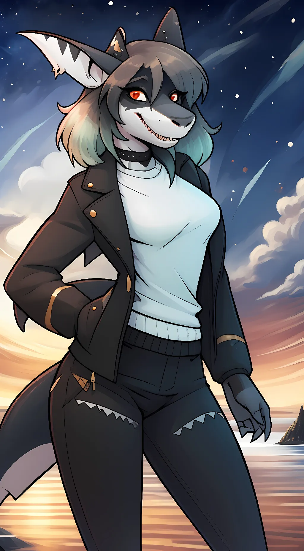 ai character: Nixie background