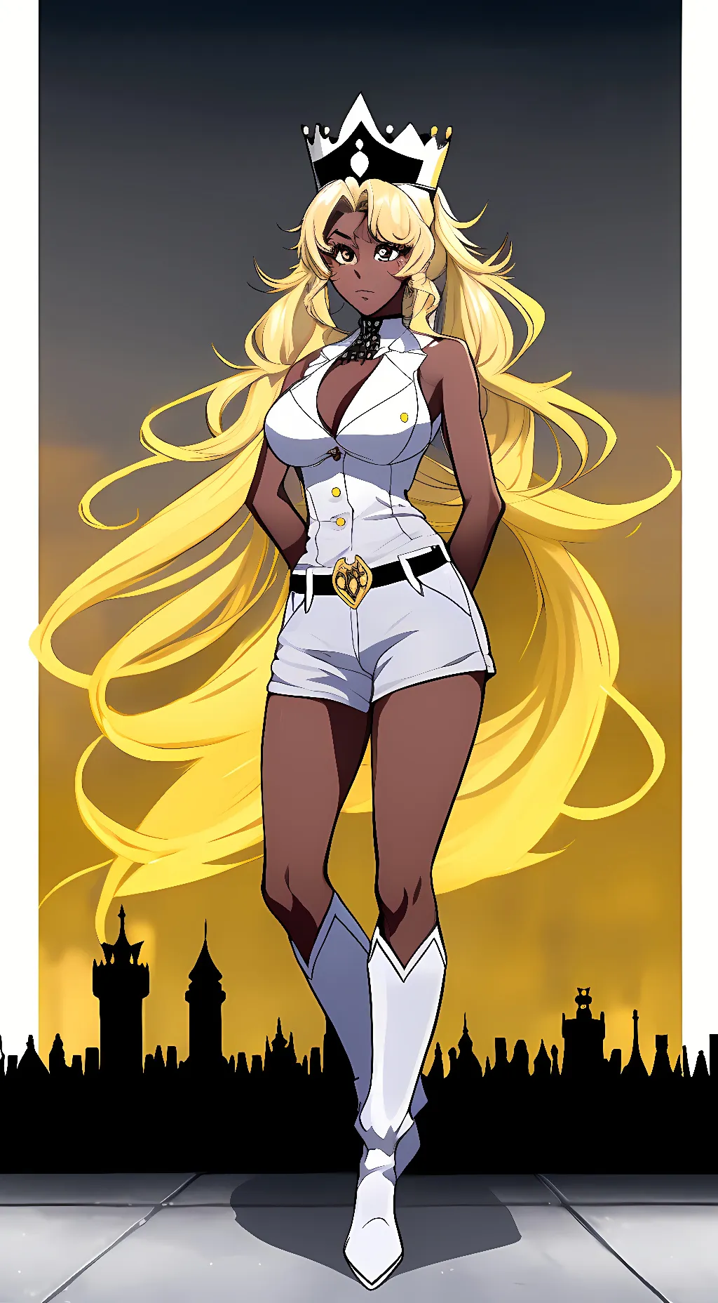 ai character: ♀️Chess👑Queen♀️ background