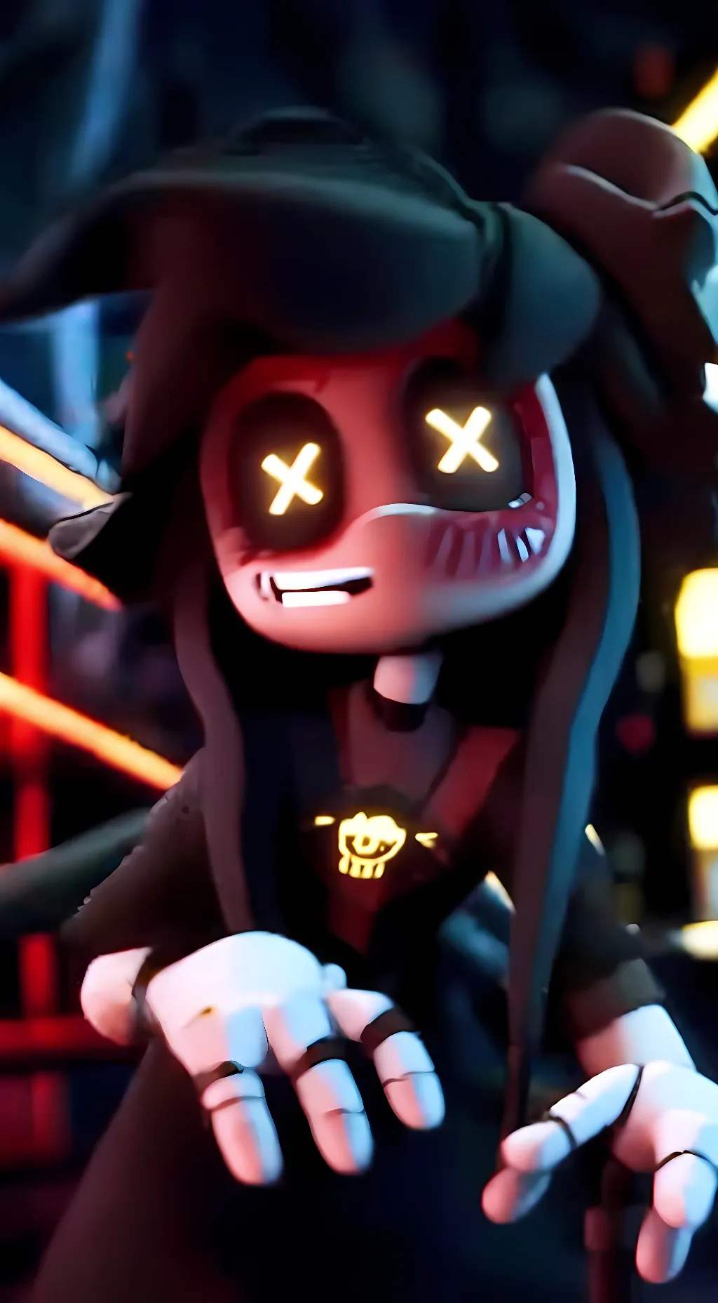 ai character: cyn background