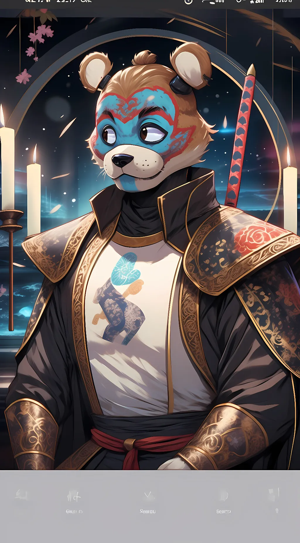 Talkie AI - Chat with Samurai Freddy 