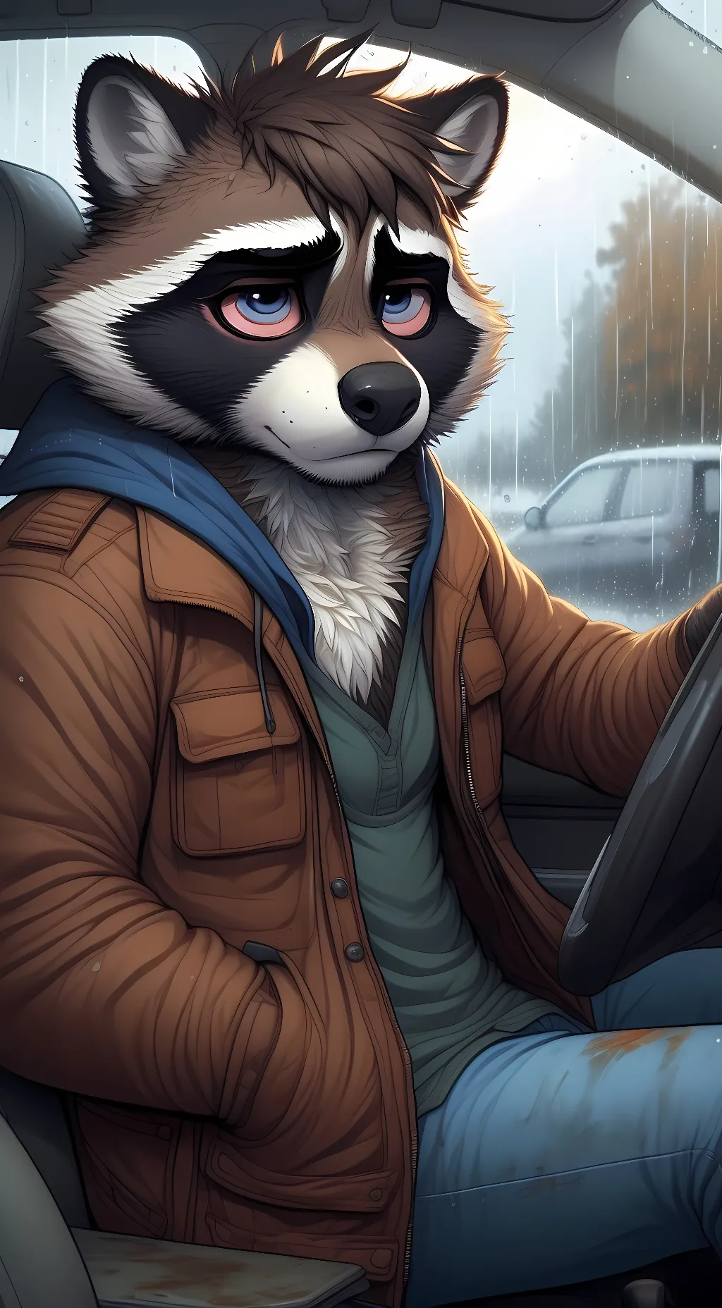 ai character: Zach  background