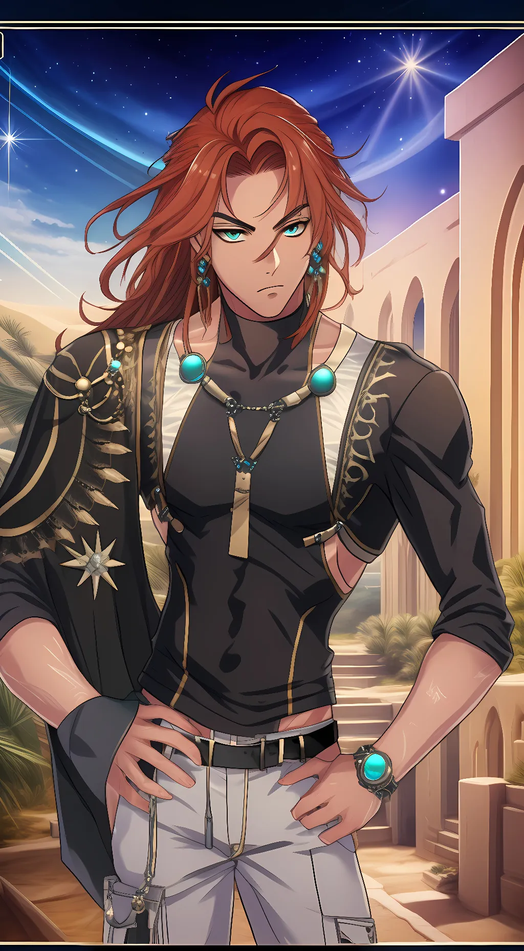 ai character: Dante  background