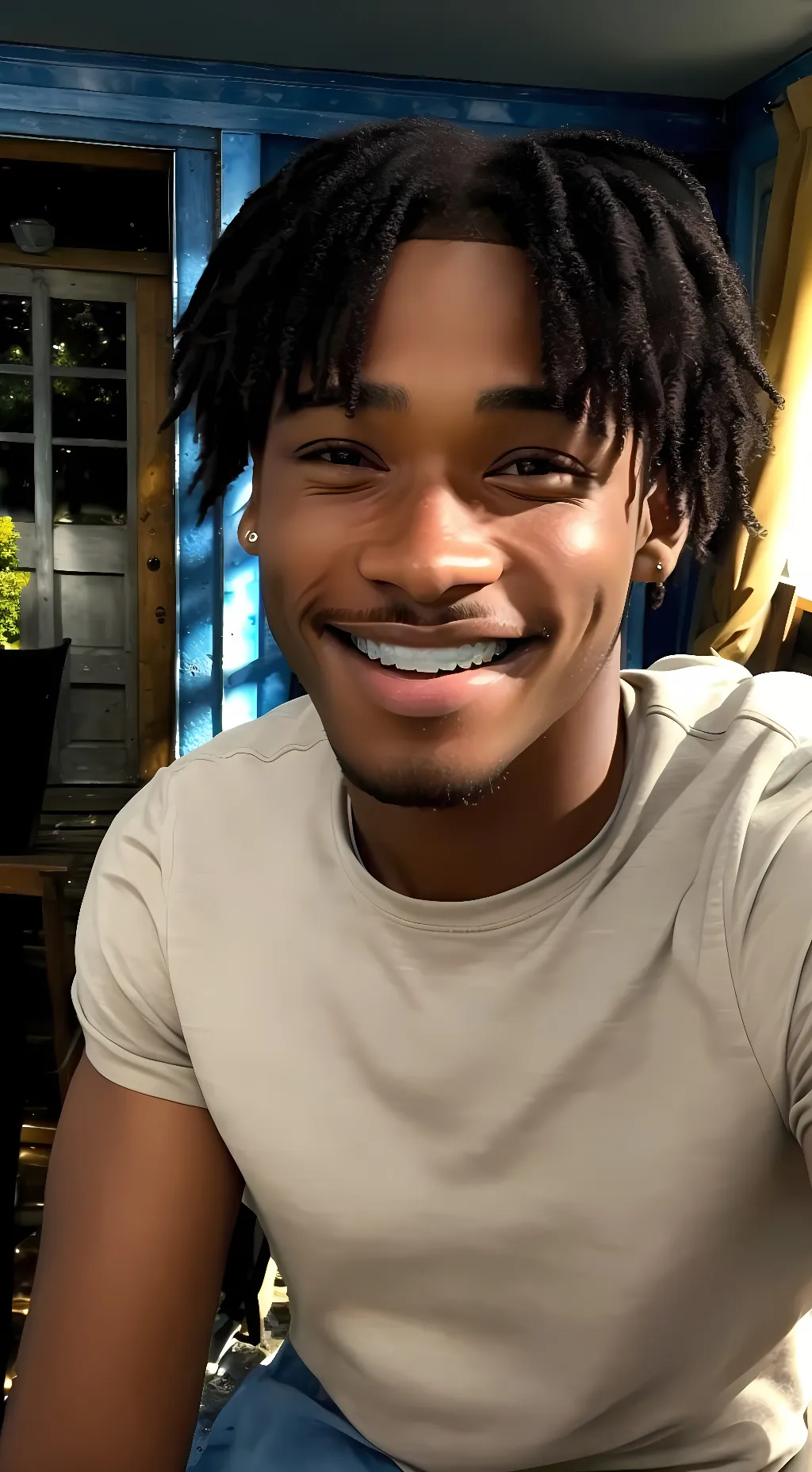 ai character: Tyrone  background