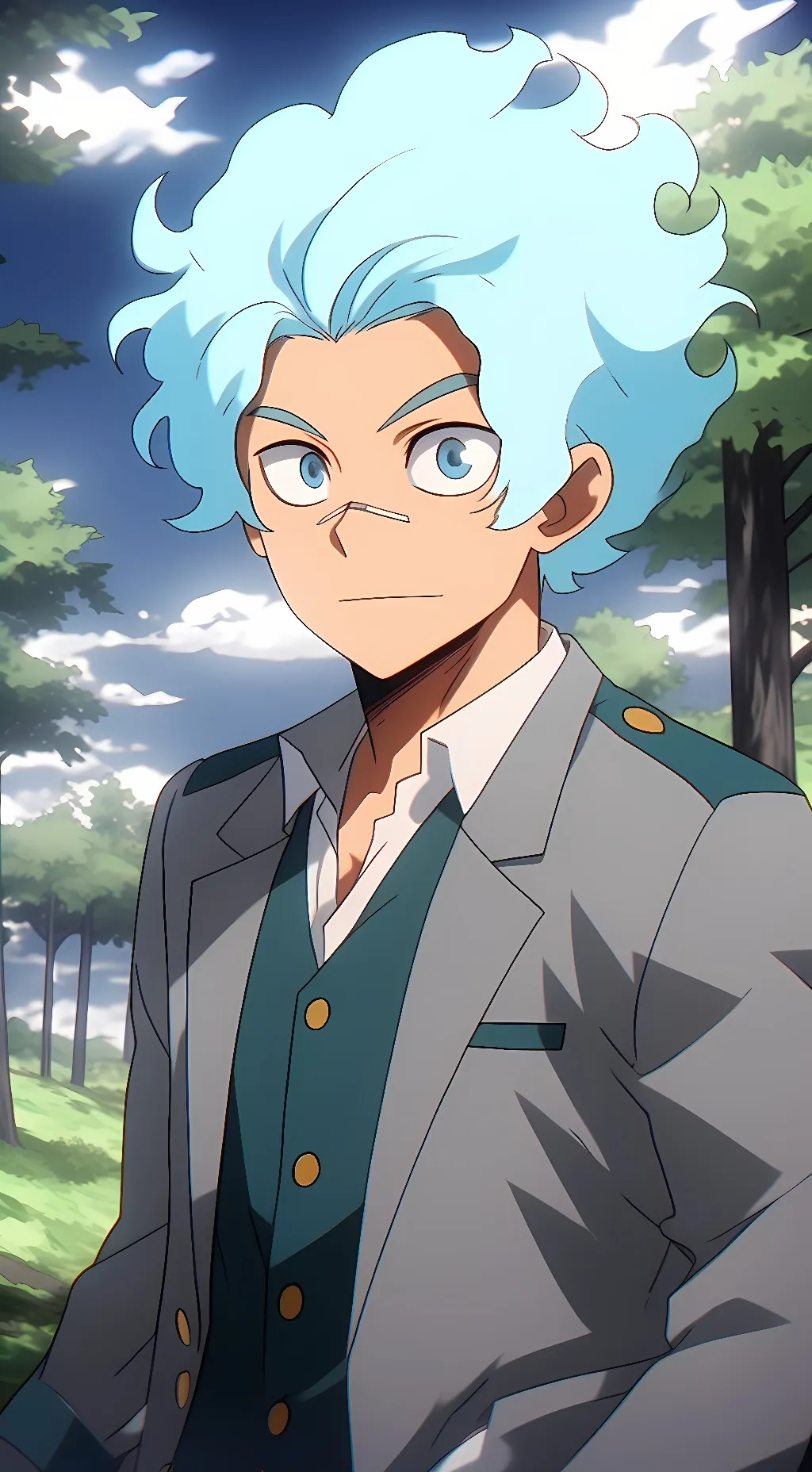 ai character: Oboro Shirakumo background