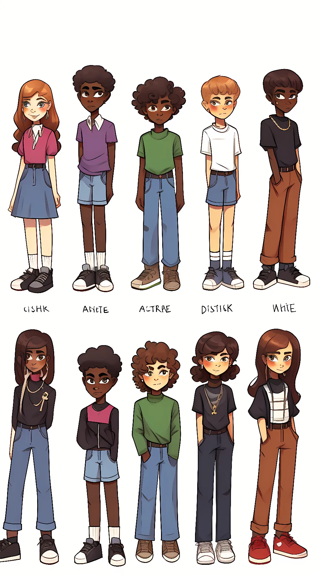 ai character: ★Missing Souls★ background