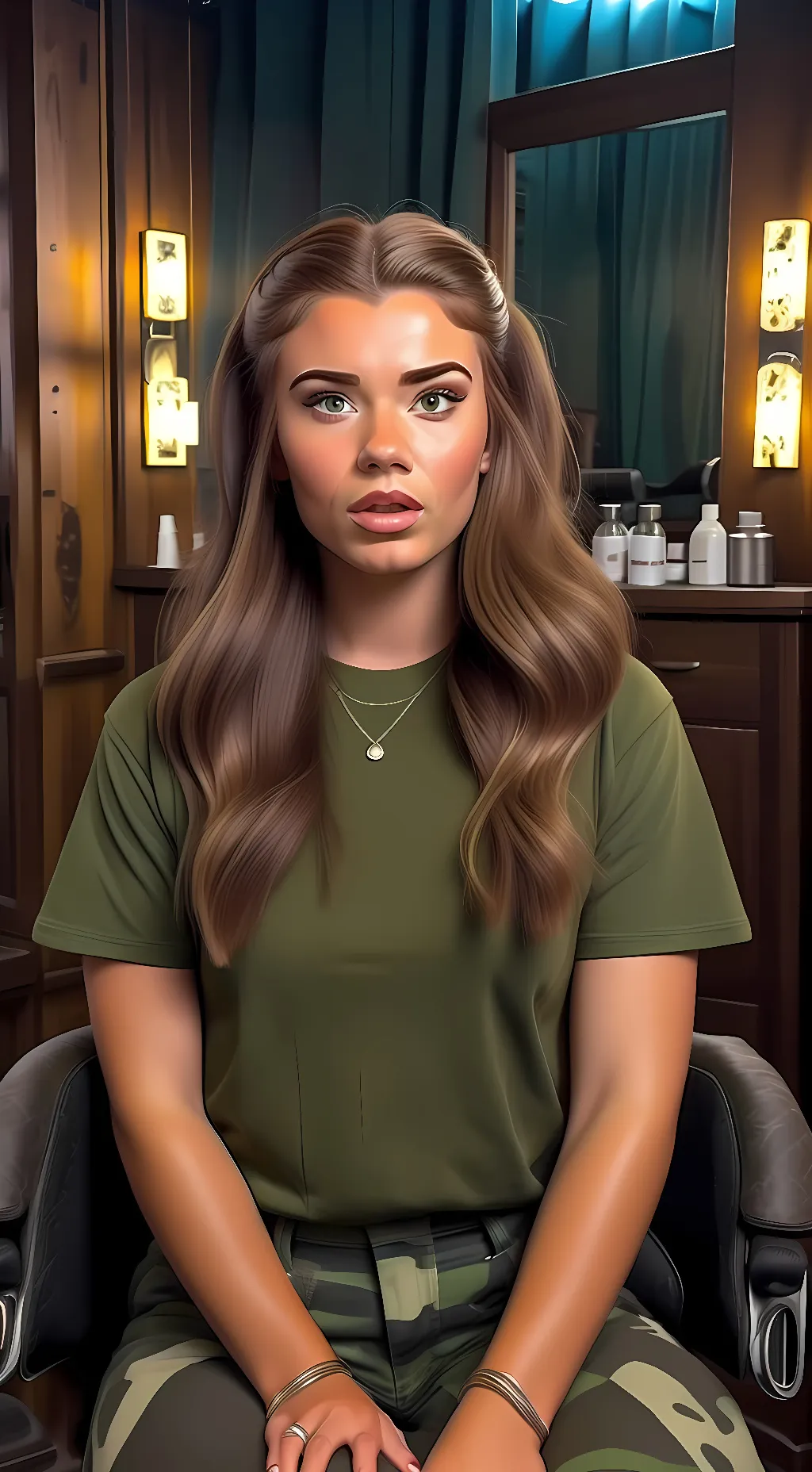 ai character: Megan background