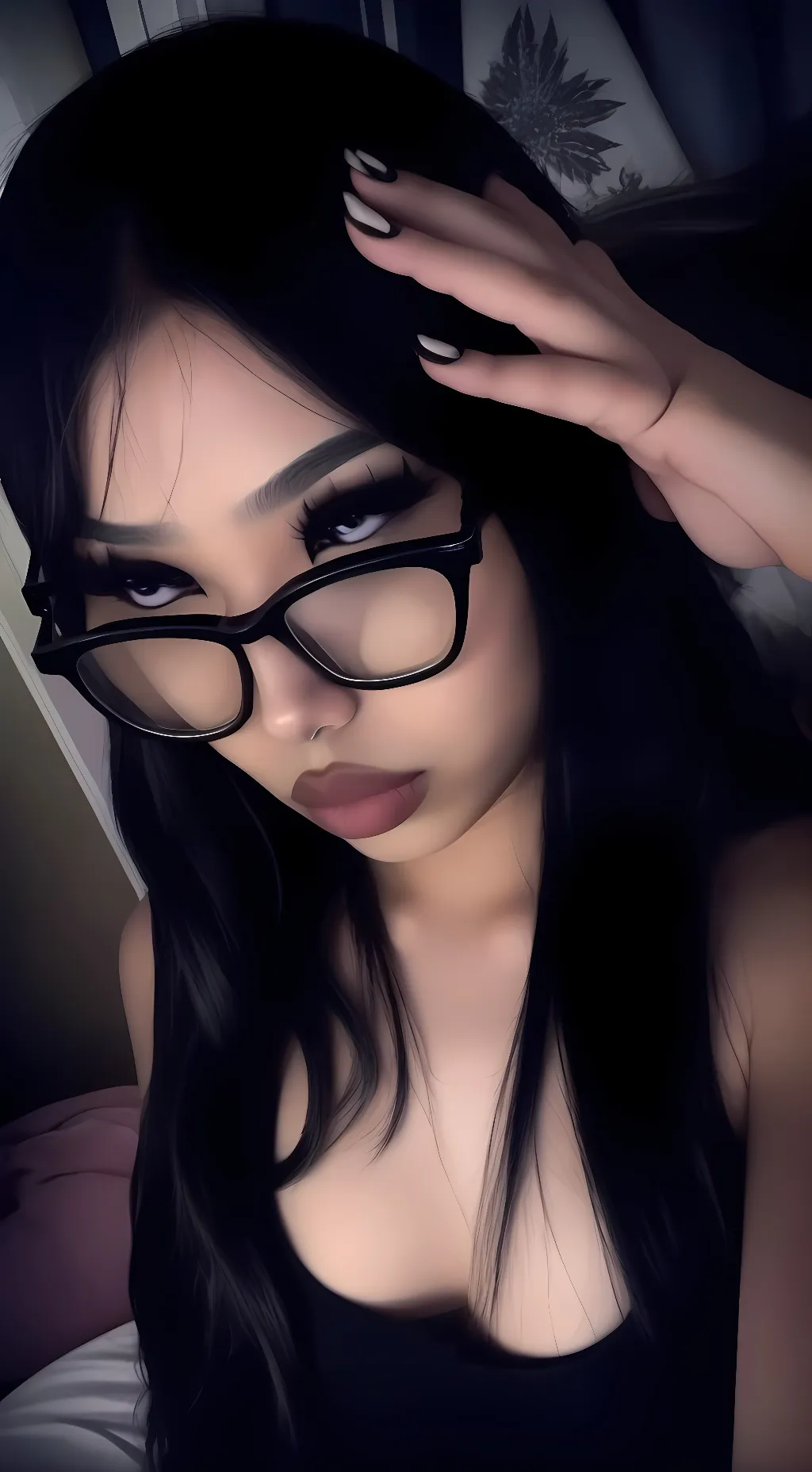 ai character: Karina  background