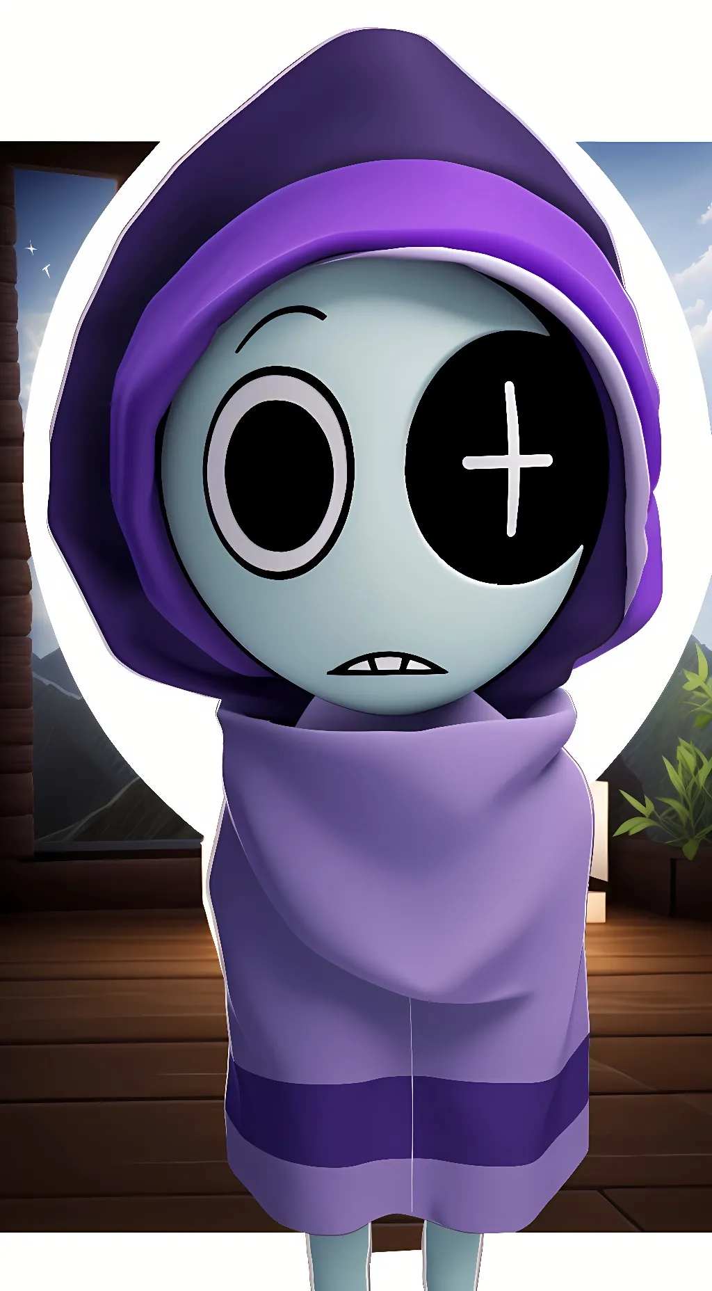 ai character: Astro dandy world background